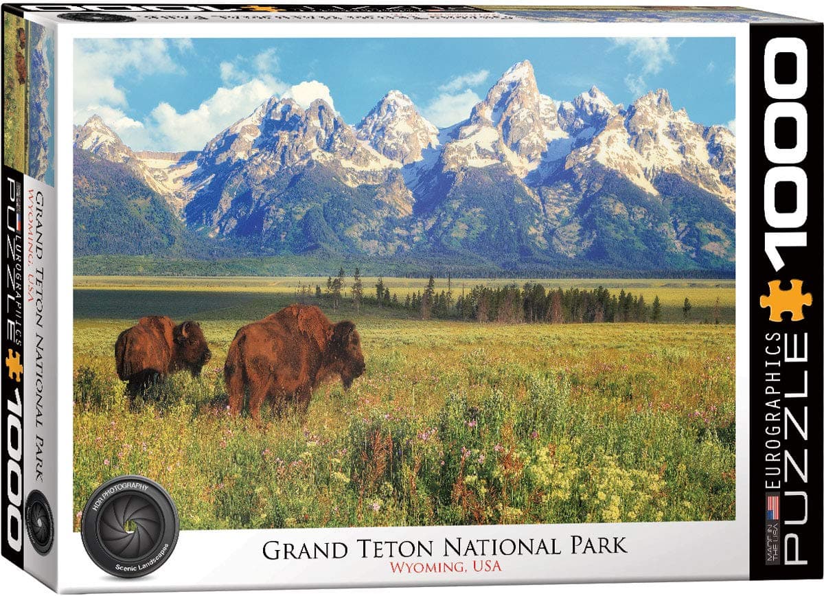 EuroGraphics Grand Teton National Park Photography by Steve Hinch 1000-Piece Puzzle