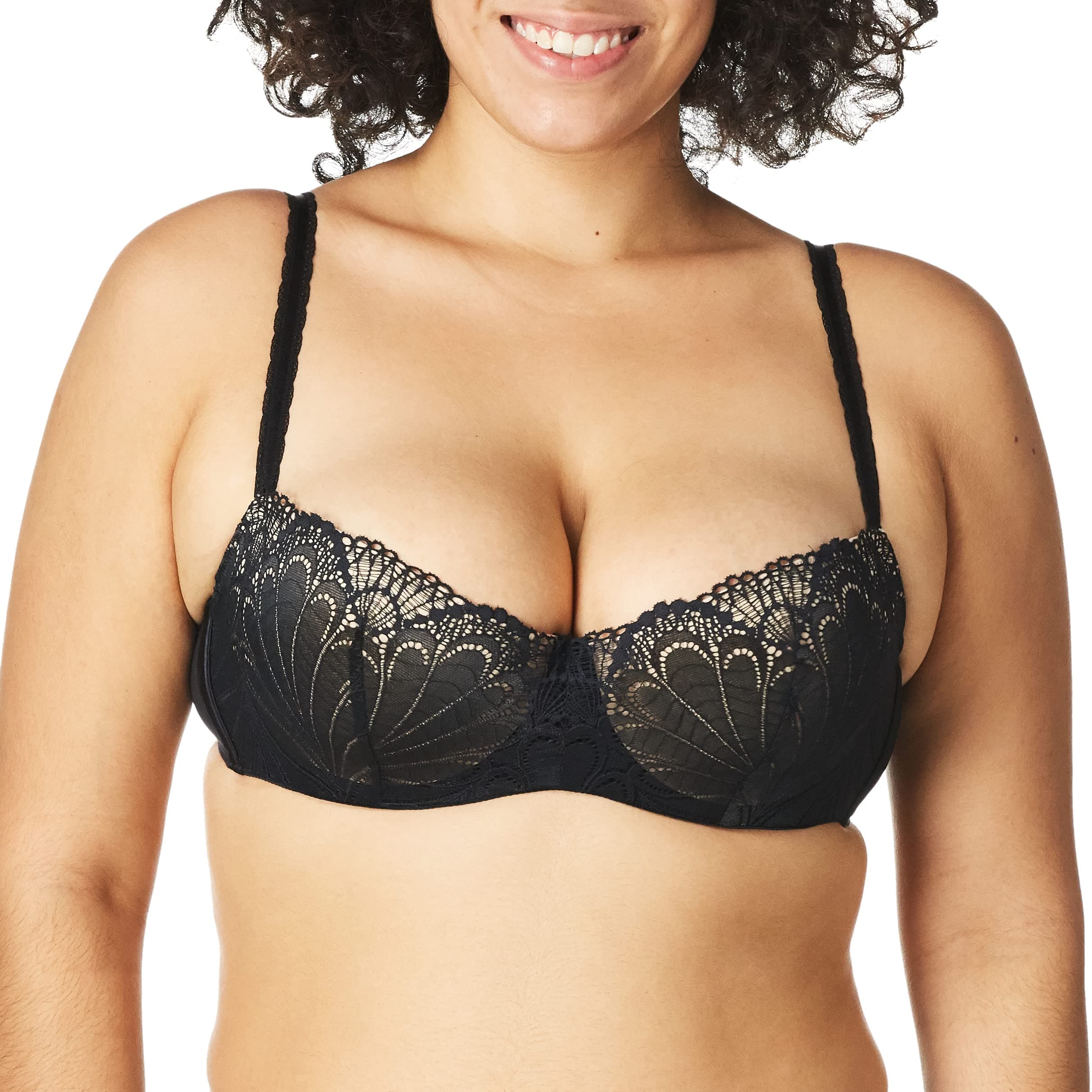 Wonderbra Women's Refined Glamour Balconette Bra