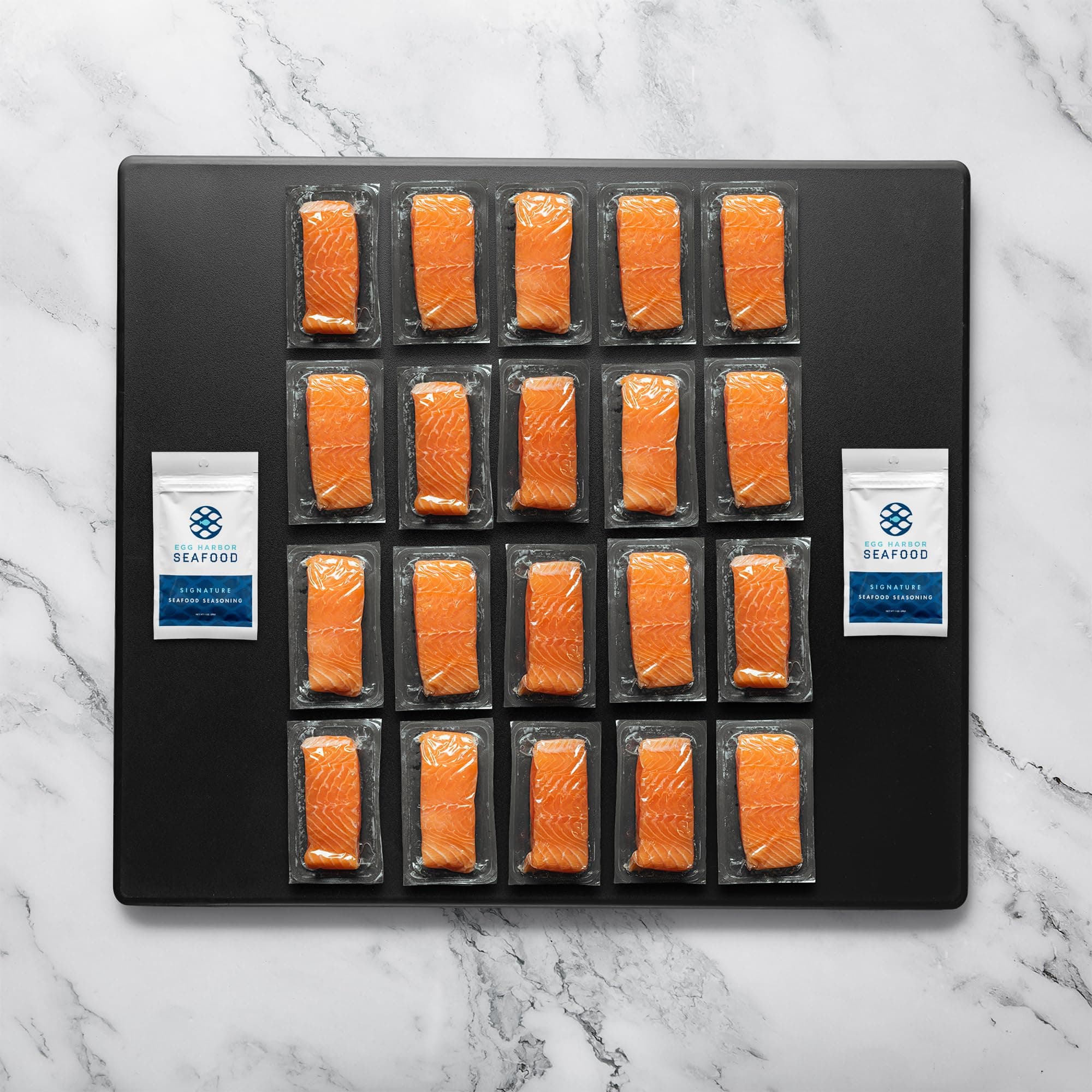 Faroe Island Salmon (20 ct) 6 oz Portions, 7.5 lbs. Total