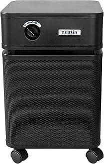 HealthMate Standard Air Purifier, Black - Advanced 4- Stage Filtration Air Purifiers For Home with Activated Carbon & Zeolite - Ideal as Air Purifiers for Bedroom, Model B400