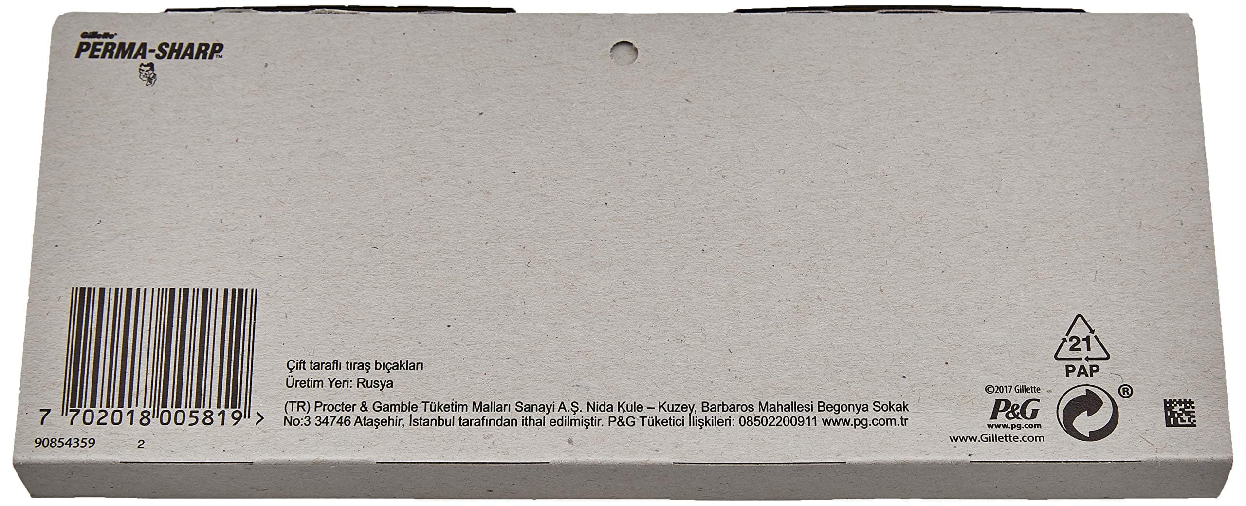 Permasharp Super Double Edge Razor Blades - Pack of 100 Blades