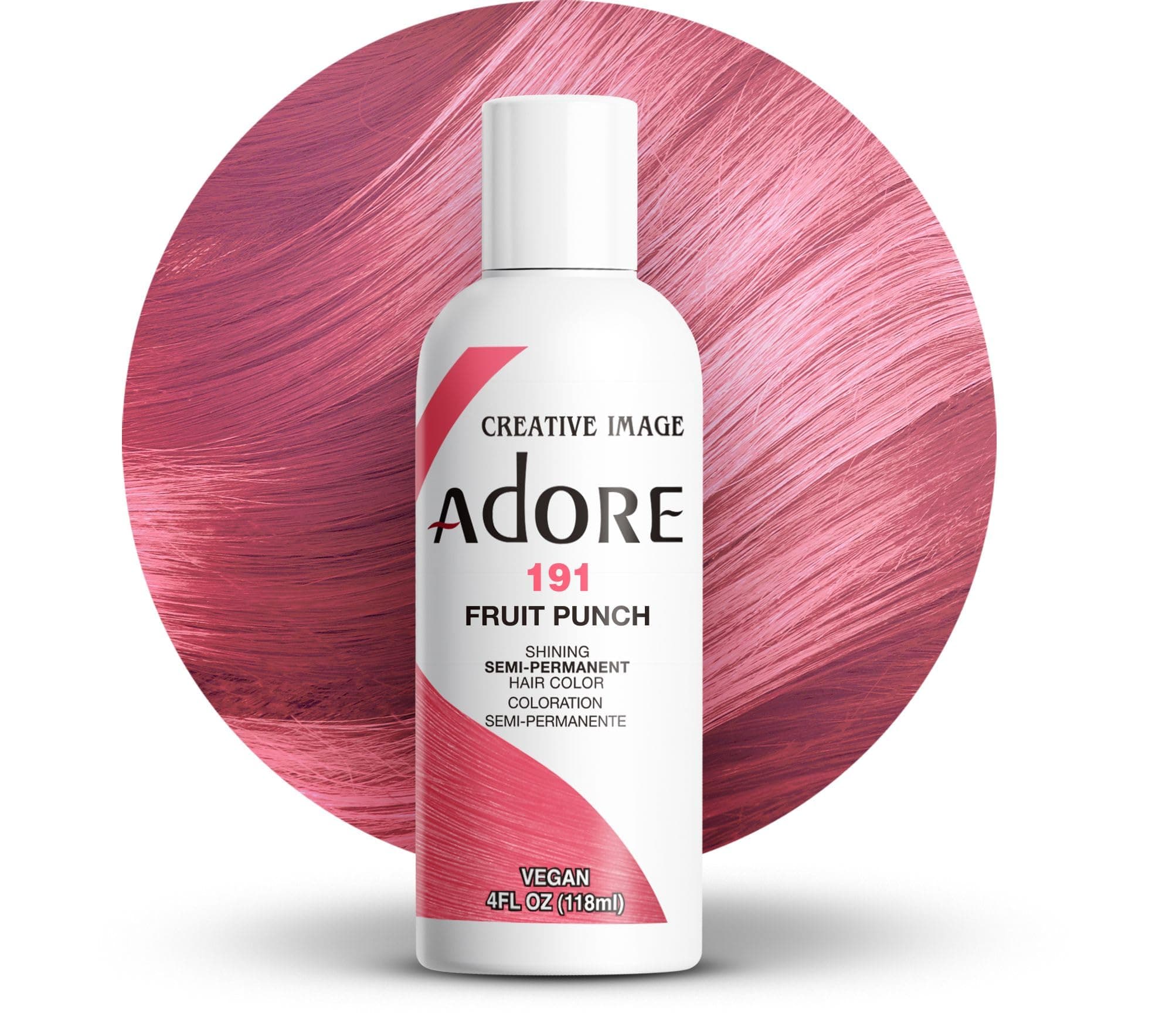 Adore Semi-Permanent Hair Color (#191 Fruit Punch) by Adore