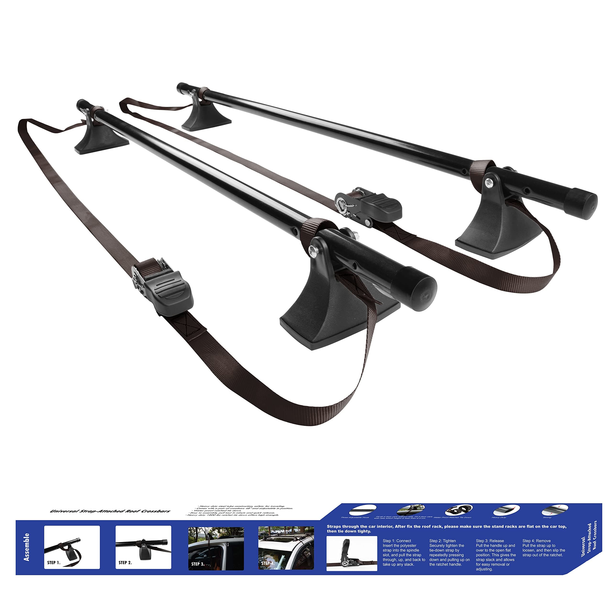 Universal Roof Rack Cross-Bars 2 PC.