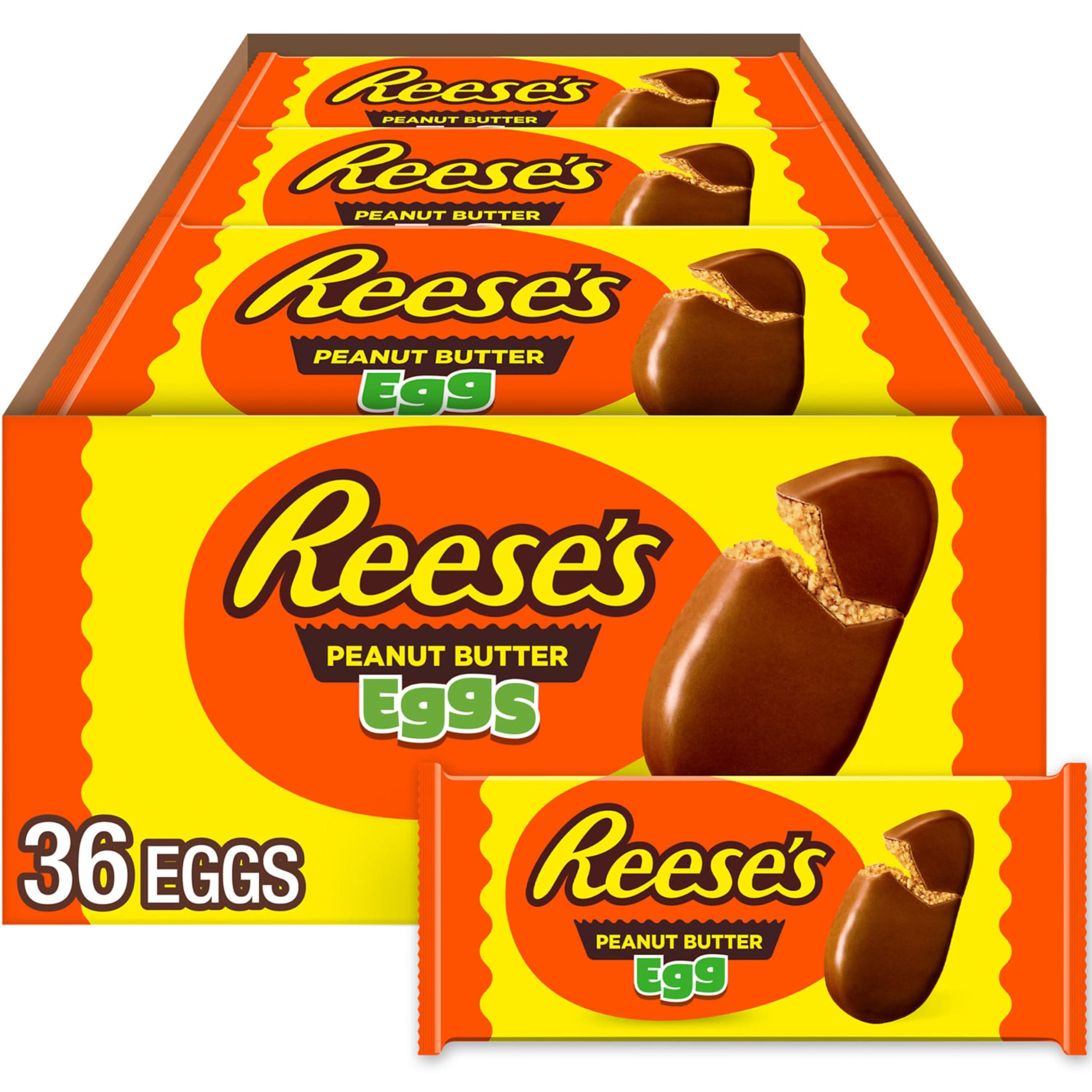Reese's Peanut Butter Egg 35 g (Pack of 36)