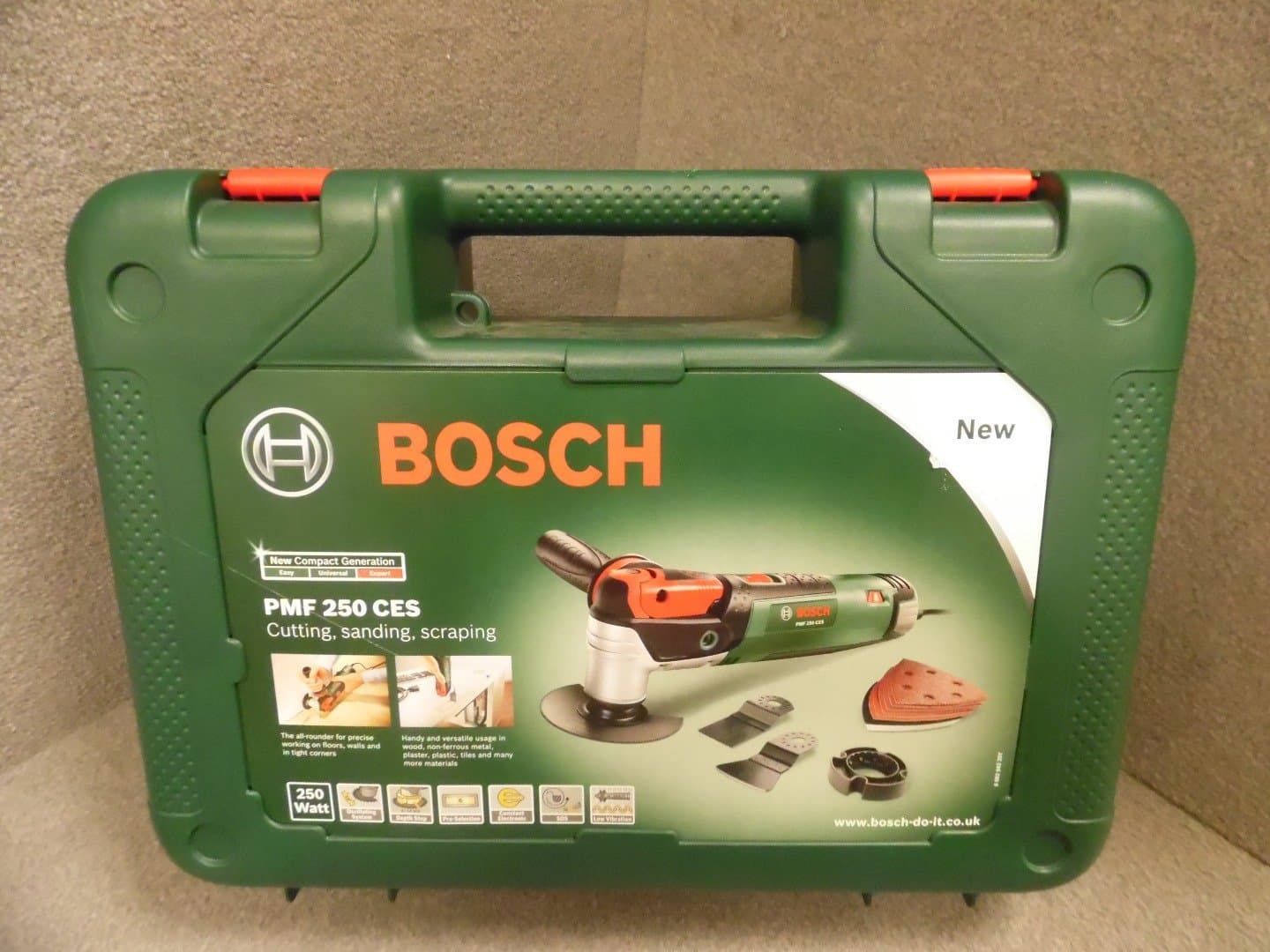 Bosch PMF 250 CES Multi-Tool Set