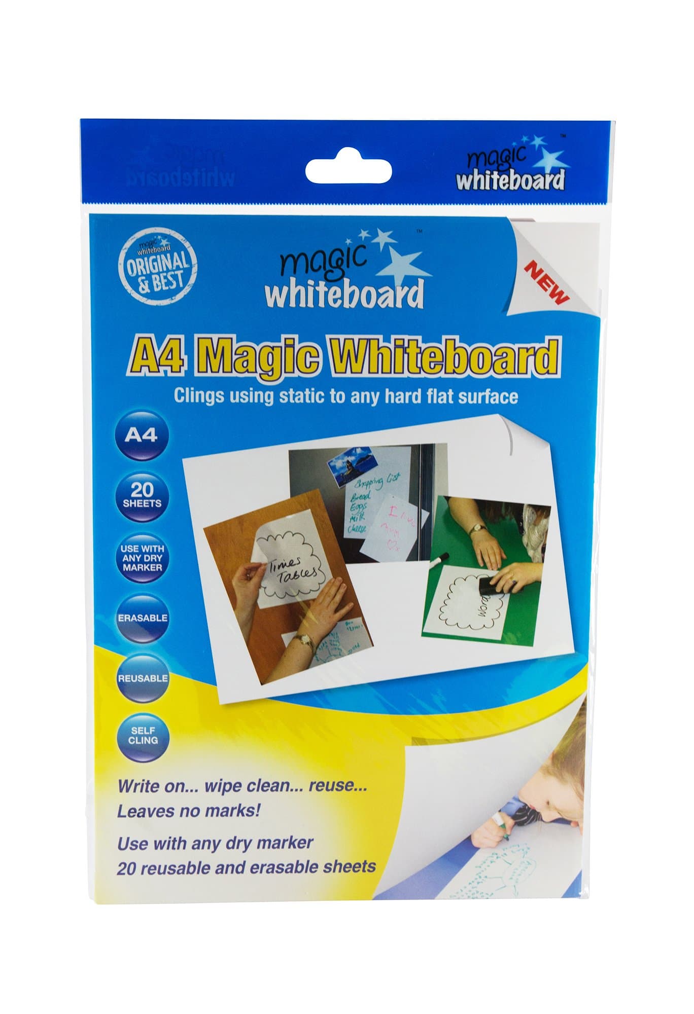 Magic Whiteboard Products Dry Erase Sheet, White (MW1220)