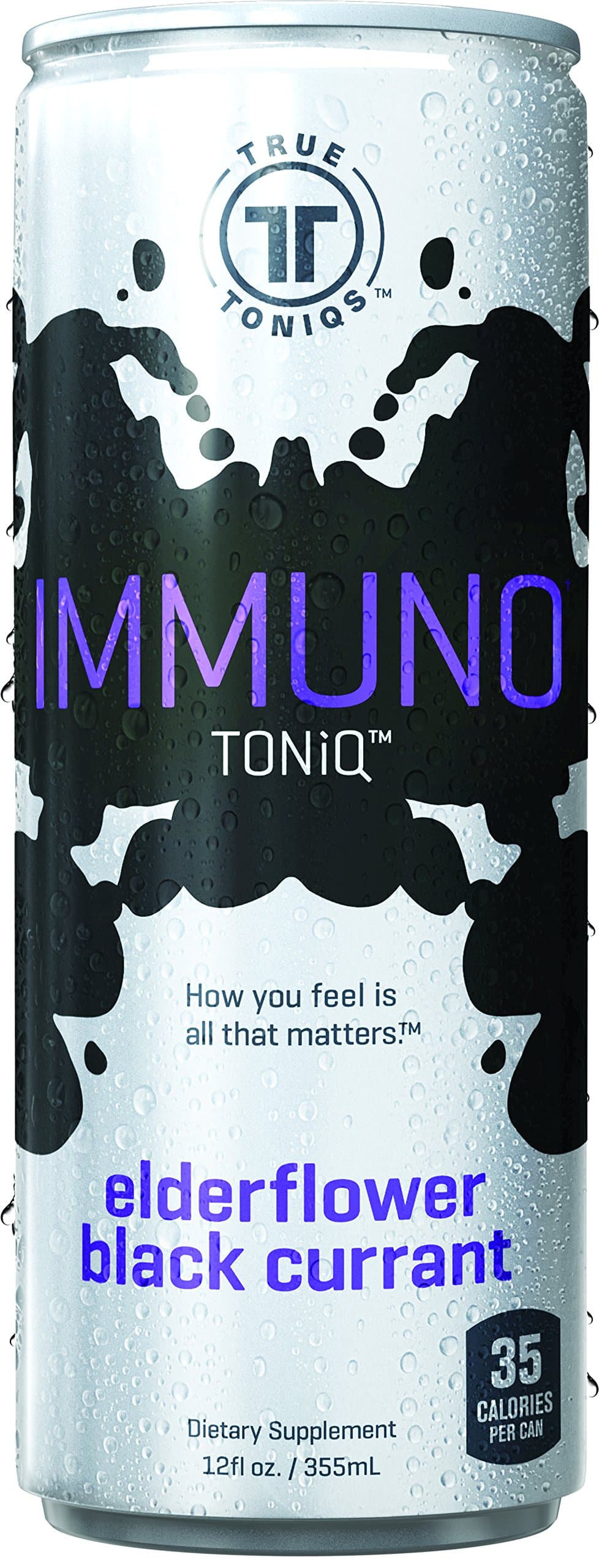 TrueToniqs, LLC - Immuno Toniq - Black Currant Flavor - 12 ounce - Pack of 24