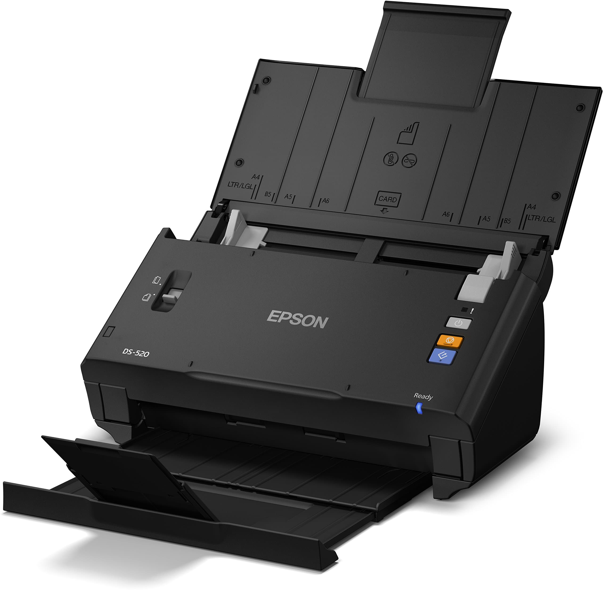 Epson DS-520 - scanners (215 x 914 mm, Sheet-fed, USB 2.0, AC, 5 - 35 °C, 600 x 600 DPI)