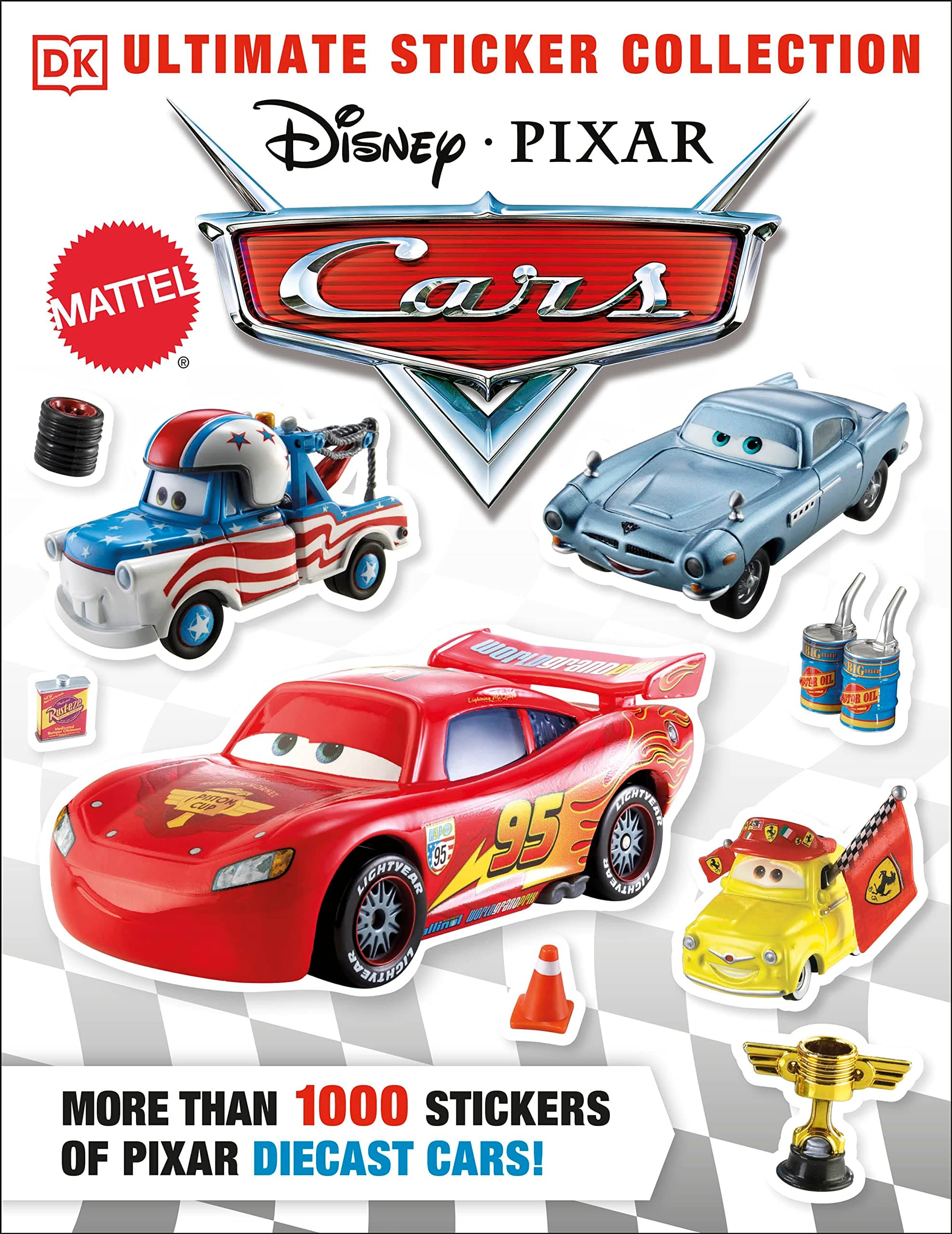Ultimate Sticker Collection: Disney Pixar Cars: More Than 1,000 Stickers of Disney Pixar Diecast Cars! Paperback – Sticker Book, July 2, 2012