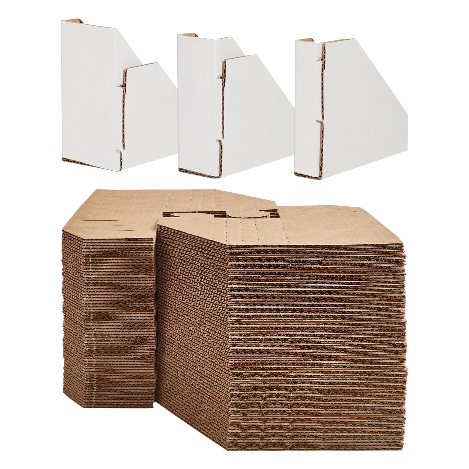 Mardili 120 PACK Adjustable Picture Frame Cardboard Corner Protectors for Shipping, Packing or Moving Art - Pack of 120 - Fold 3 ways to fit frames from 0.5" - 1.5" (120 pack)