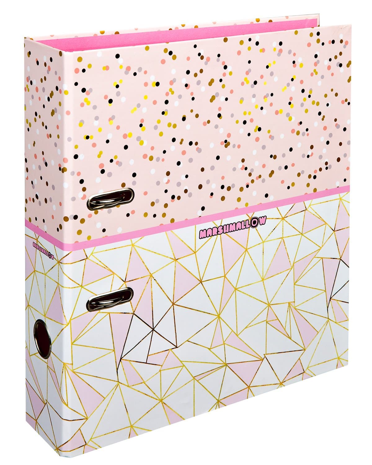 Undercover MAMO0630 Lever Arch File, A4, Marshmallow