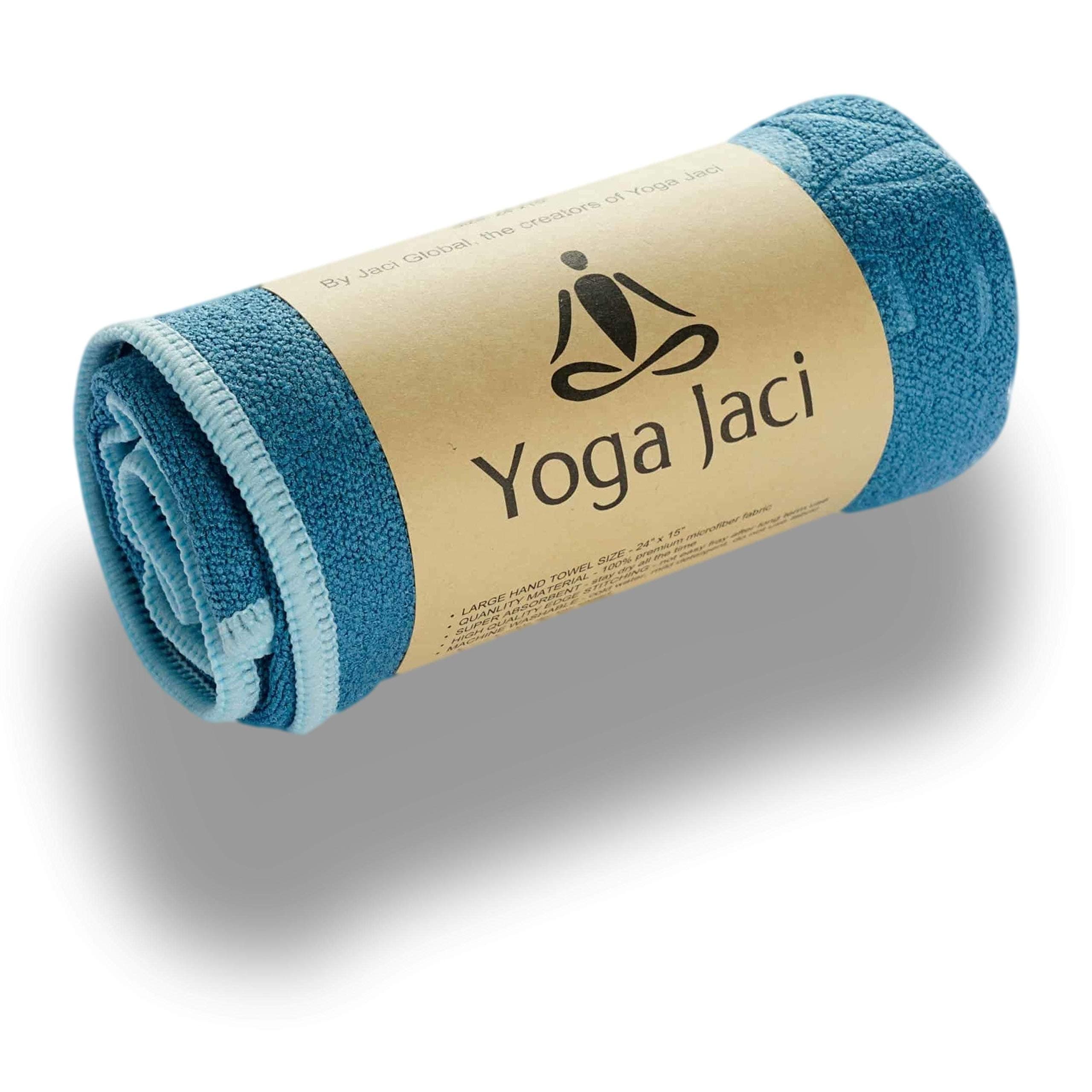 Yoga Jaci Yoga Towel - Non Slip - Sweat Absorbent - Microfiber Soft Towels - for Hot Yoga, Pilates, Mat, Workout, Gym, Travel