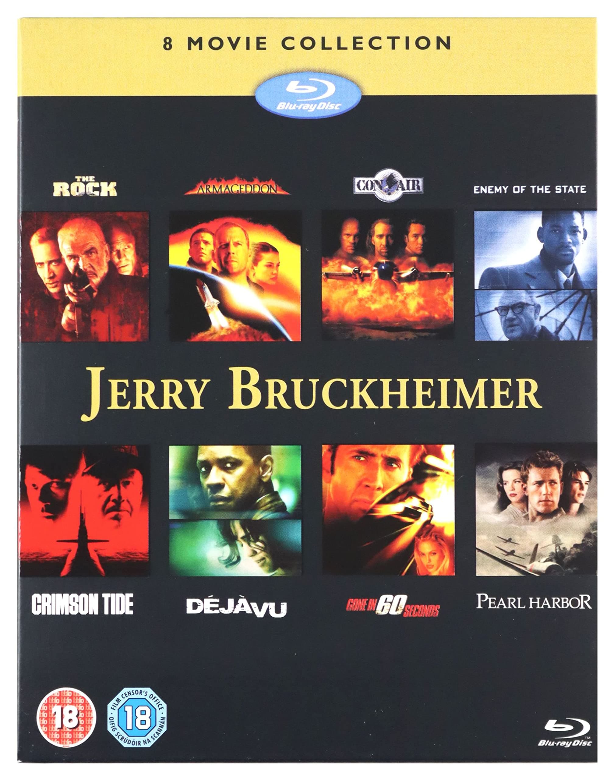 Jerry Bruckheimer Action Collection [Blu-ray] [Region Free]