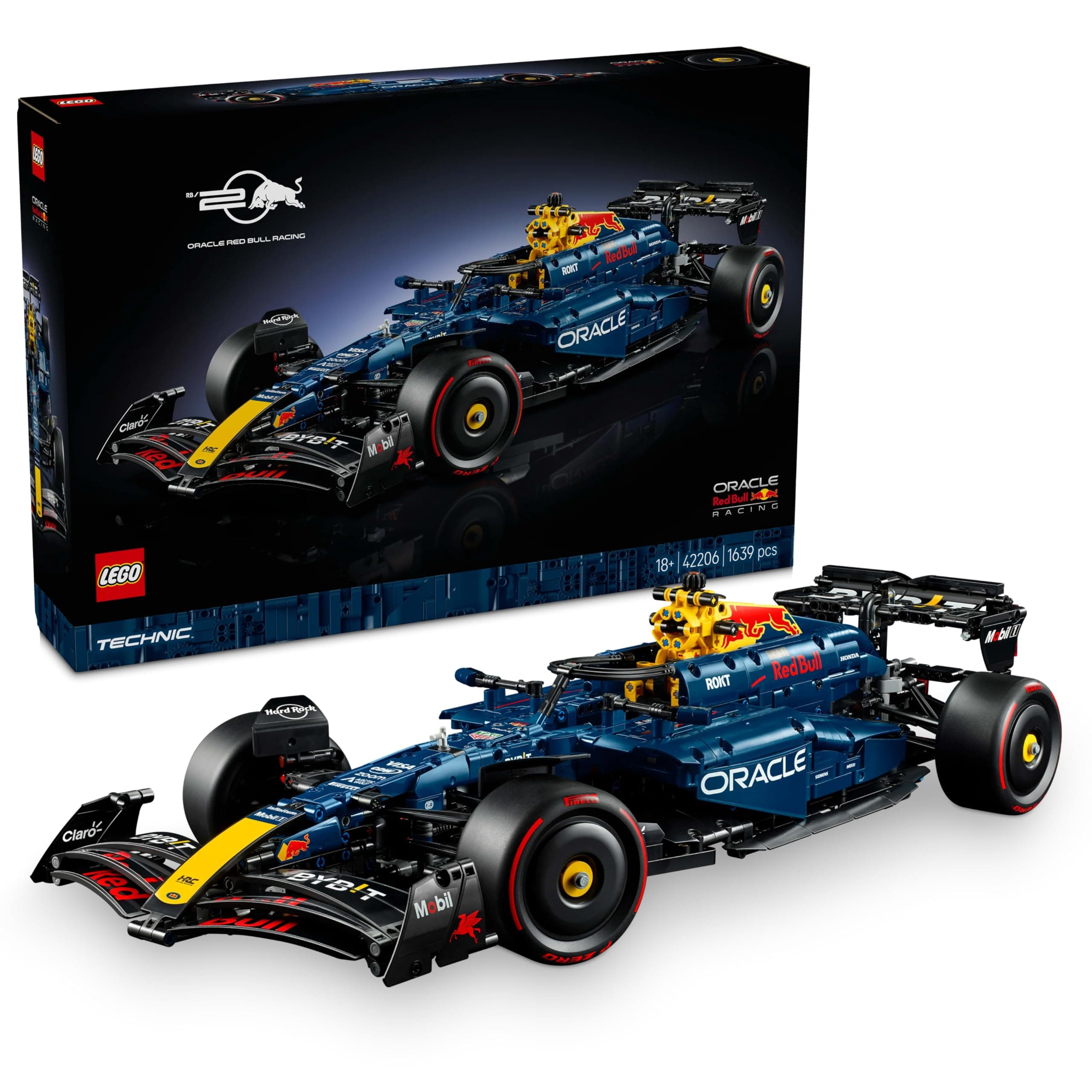 LEGO Technic, 42206 Oracle Red Bull Racing RB20 F1 Car Toy, Toy, Birthday, Present, Block, Men, Women, Vehicle, Car, Mini Car,