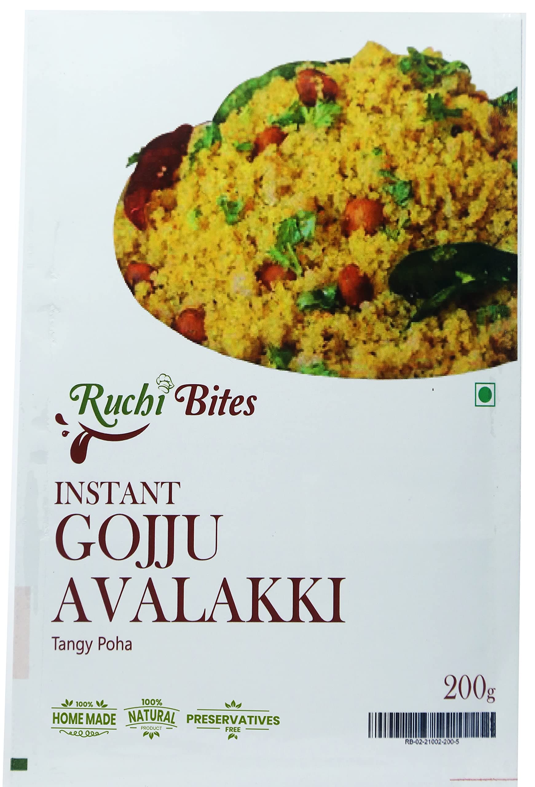 Ruchi Bites Instant Gojju Avalakki-Spicy-ಗೊಜ್ಜು ಅವಲಕ್ಕಿ (100)
