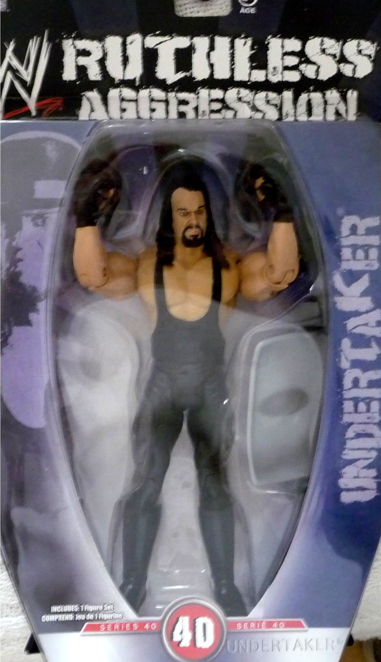 UNDERTAKER - RUTHLESS AGGRESSION 40 WWE TOY WRESTLING ACTION FIGURE