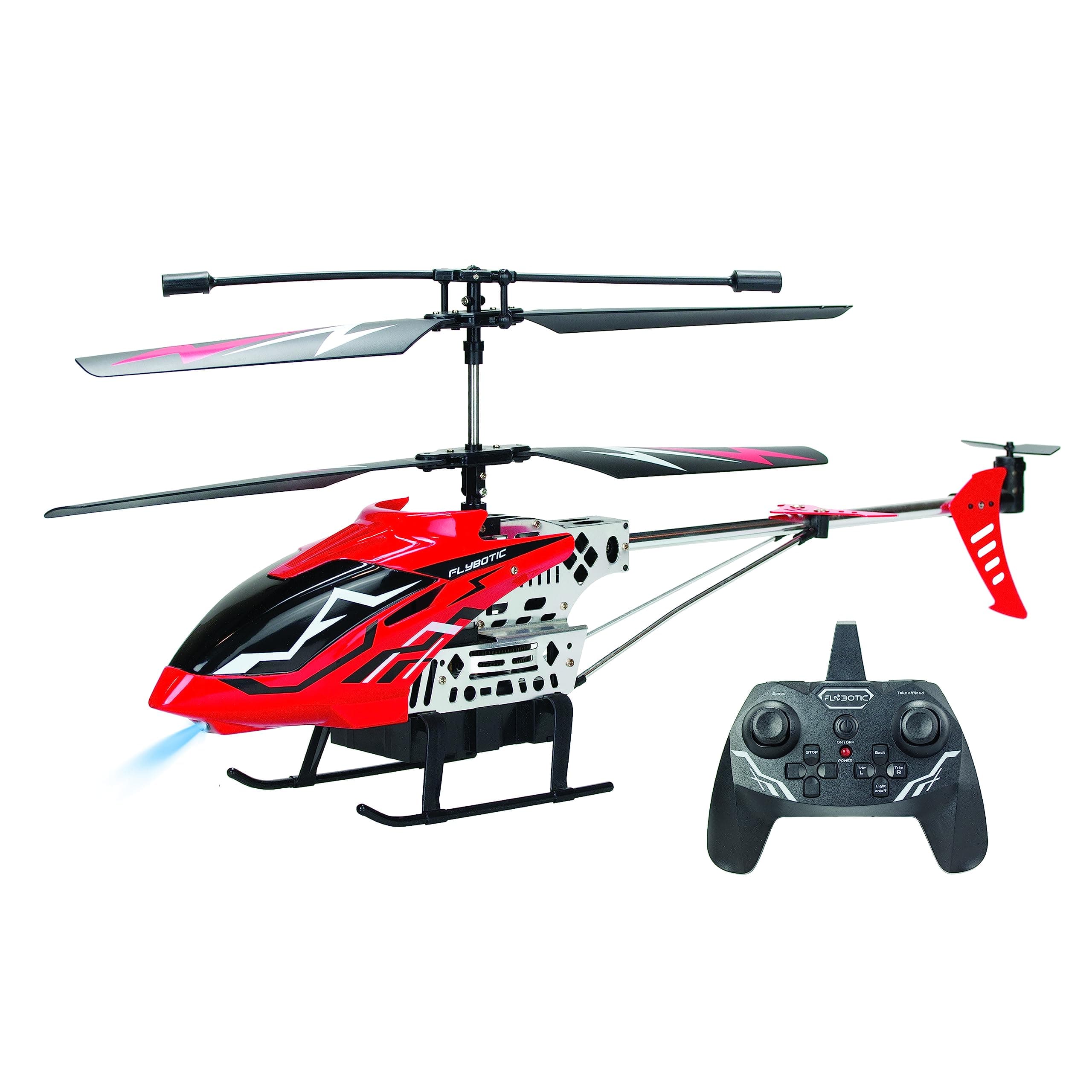 Silverlit Flybotic Sky Knight Large Helicopter 43 cm for Children and Adults 2.4 GHz Technology Light Effects Indoor/Outdoor Use for Ages 14 and Above