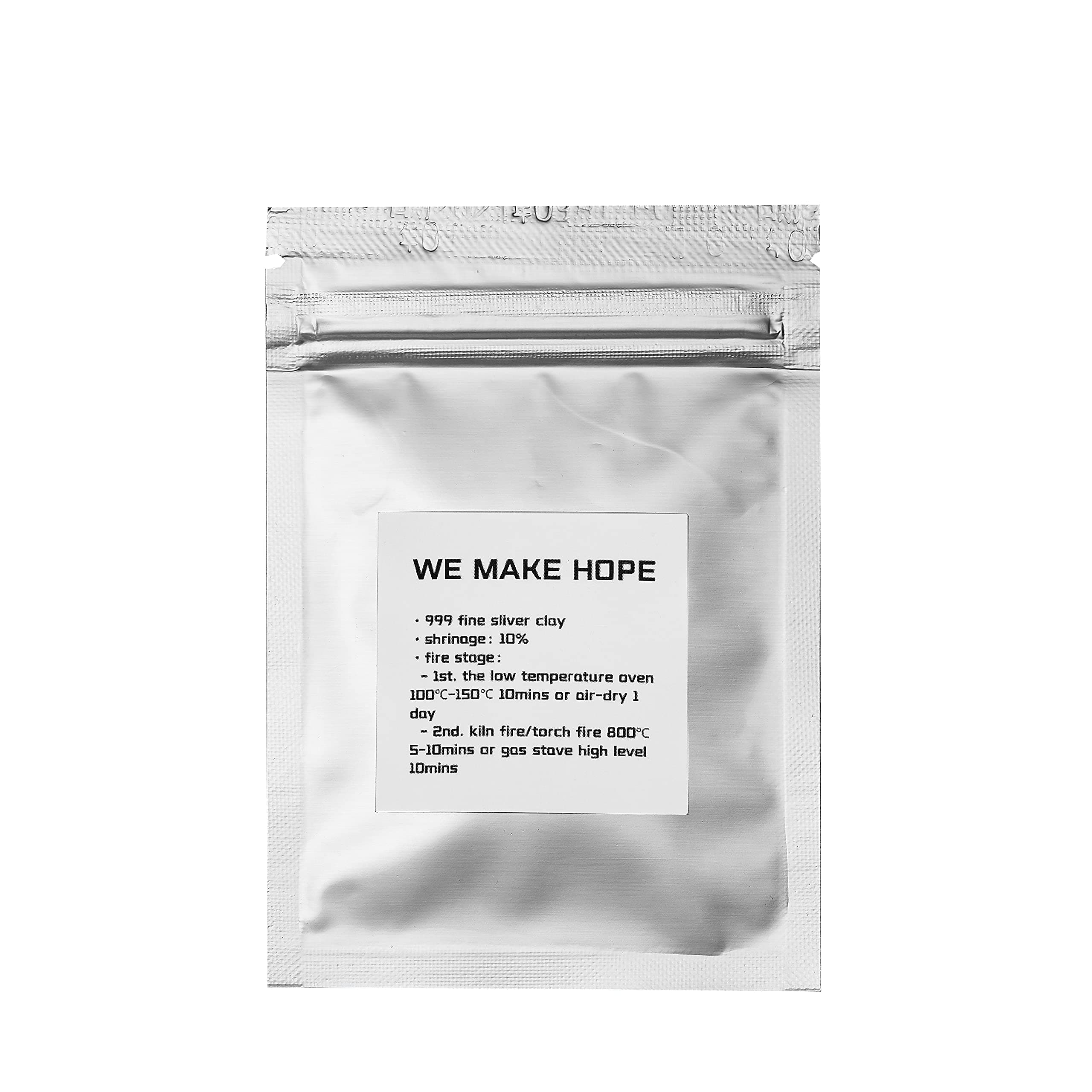 Silver Clay 10g- 999 fine Silver Clay Jewelry Hand Making Material Design Your own Jewelry Pendant Necklace Bracelet Ring