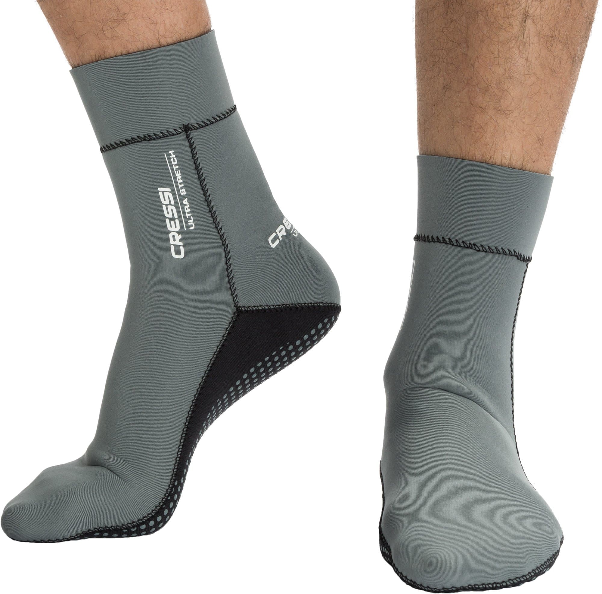 CRESSI Unisex Ultra Stretch Ultra Stretch Socks Premium Neoprene Anti Slip 1.5mm (pack of 1)
