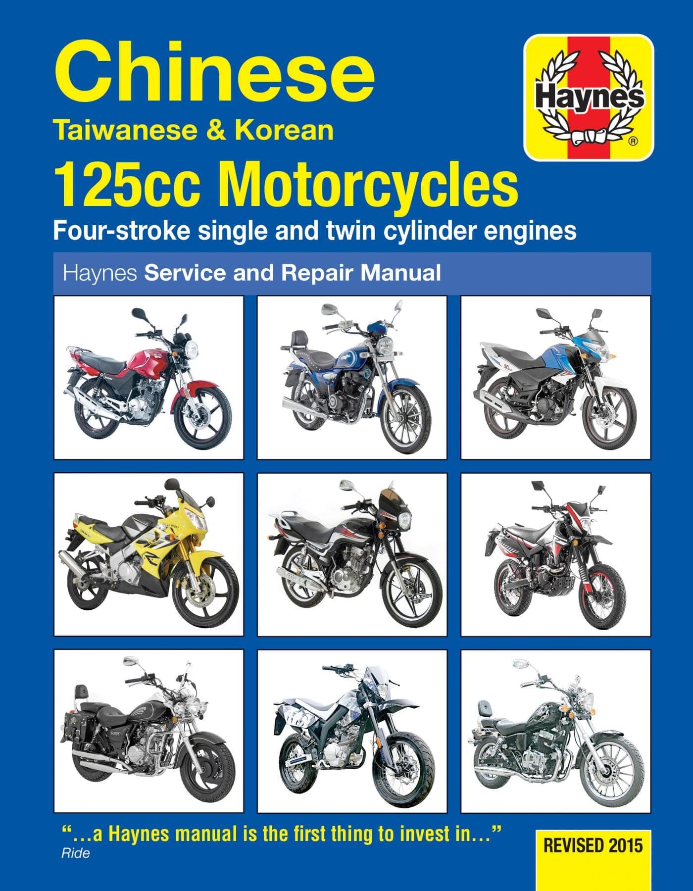 Chinese, Taiwanese & Korean 125cc Motorcycles, '03-'15 (Haynes Powersport)