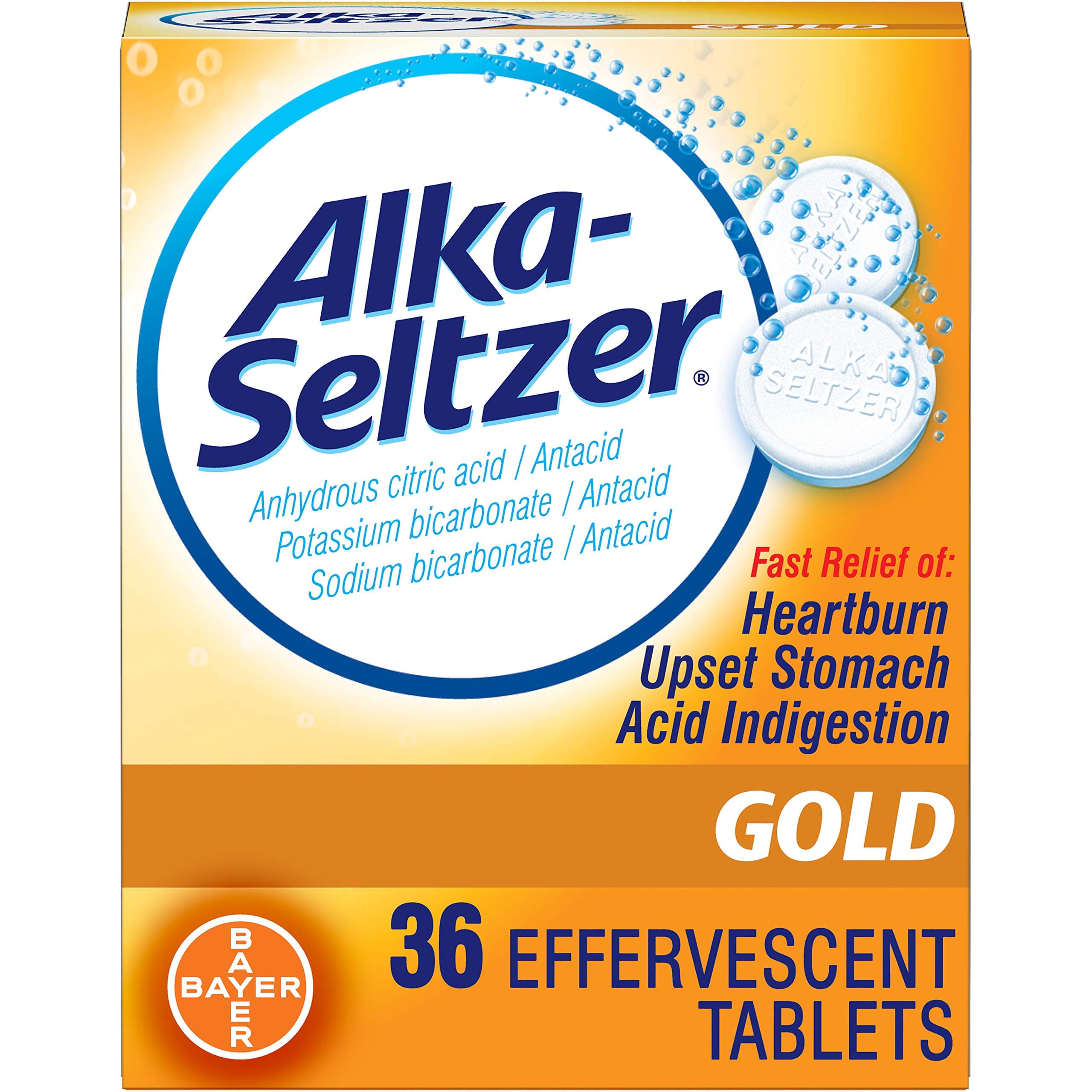 ALKA SELTZER GOLD 36TB BAYER CORPORATION by Choice One