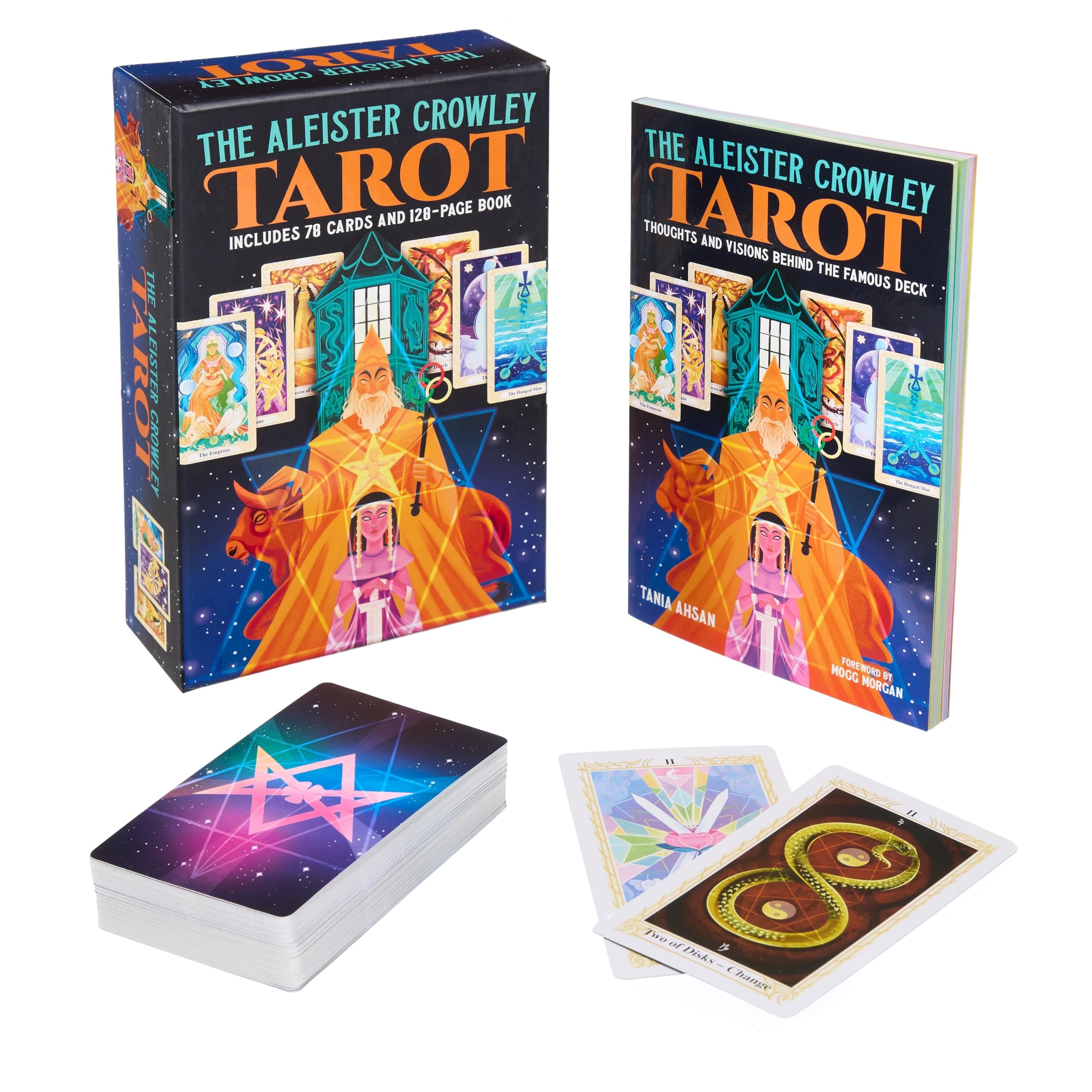 The Aleister Crowley Tarot Book & Card Deck: Includes a 78-Card Deck and a 128-Page Illustrated Book (Sirius Oracle Kits)