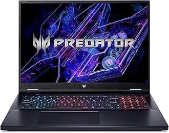 Acer Predator Helios Neo 18 Gaming Laptop | Intel Core i7-14700HX | NVIDIA GeForce RTX 4070 | 18" WQXGA 2560 x 1600 165Hz G-SYNC Display | 16GB DDR5 | 1TB Gen 4 SSD | Killer Wi-Fi 6E | PHN18-71-77JT