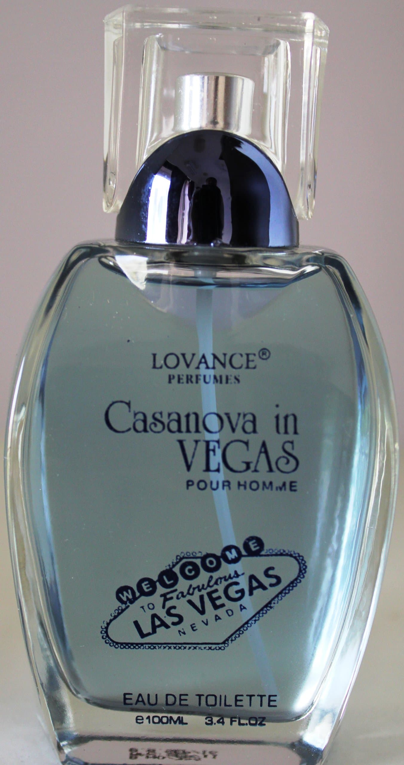 Lovance Perfumes Casanova In Vegas Eau de Toilette Spray for Men, 3.4 Ounce