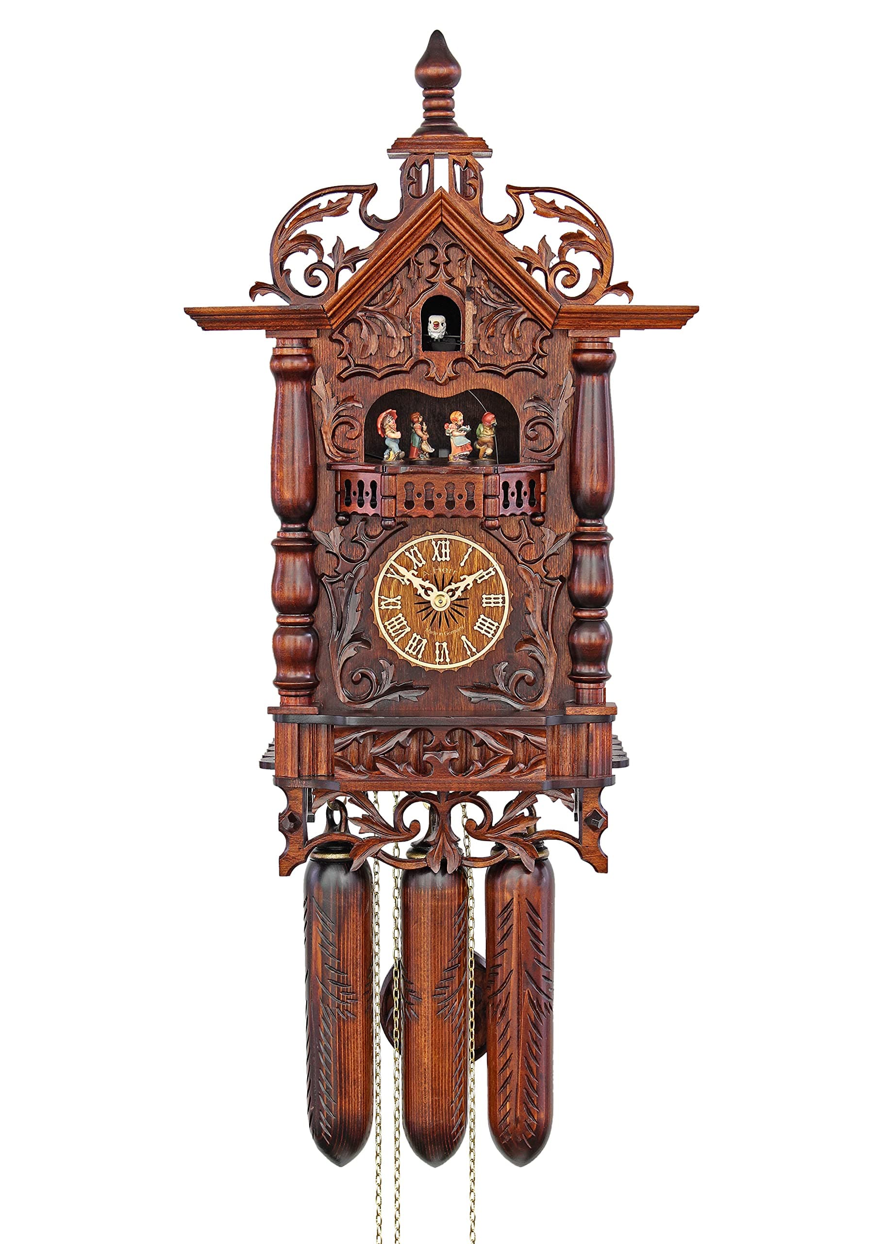 HerrZeit by Adolf Herr Cuckoo Clock - The 1870's Railway House Clock
