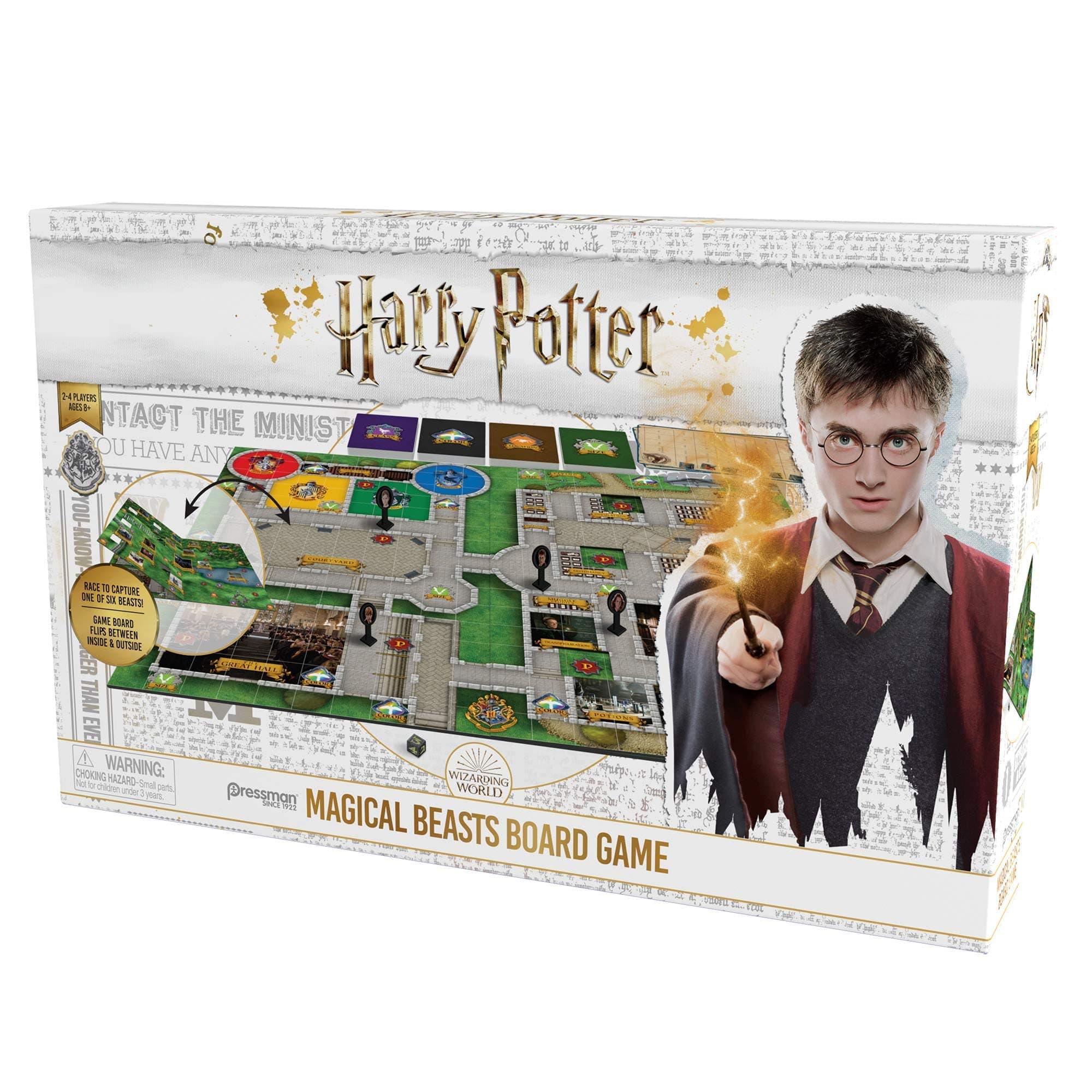 Goliath Games Harry Potter Quest for Beasts Game kids, 4 Players for aged 8+, Multi-Colour