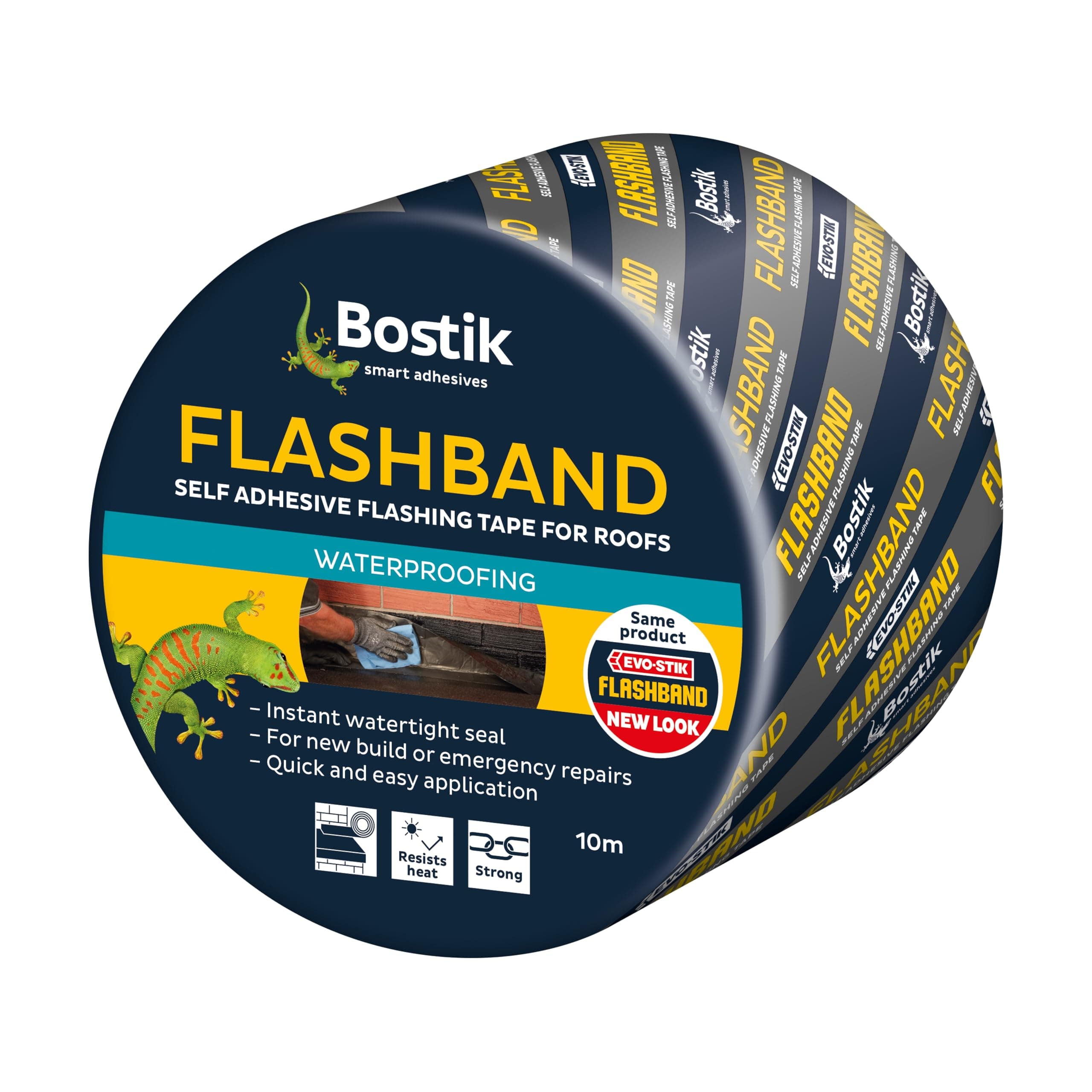 Evo Stik Roll Grey Flashband 50mm X 10m 196506