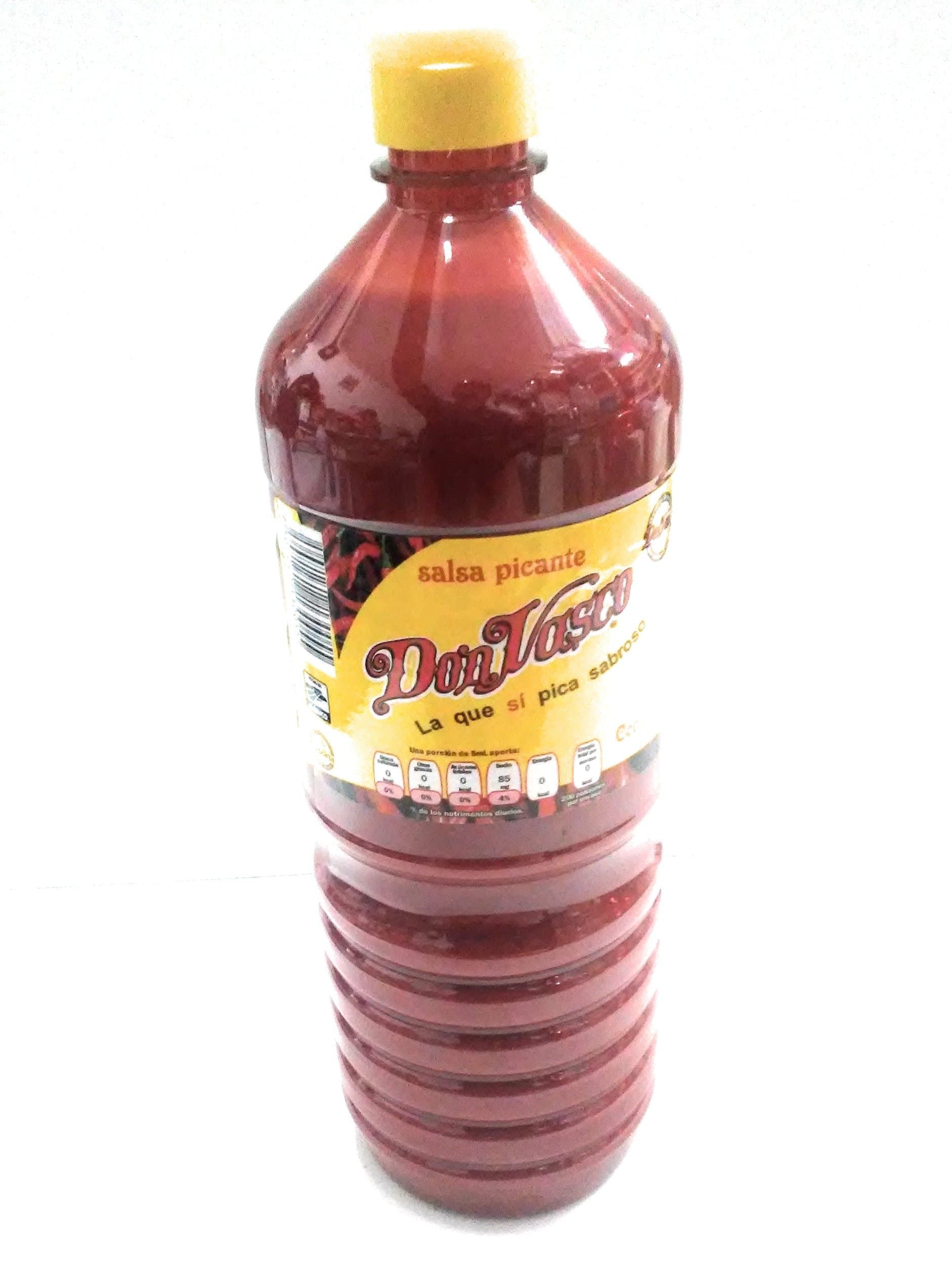 Botanera Salsa Picante Mexican Sauce, Don Vasco, Hot, 1 Litro