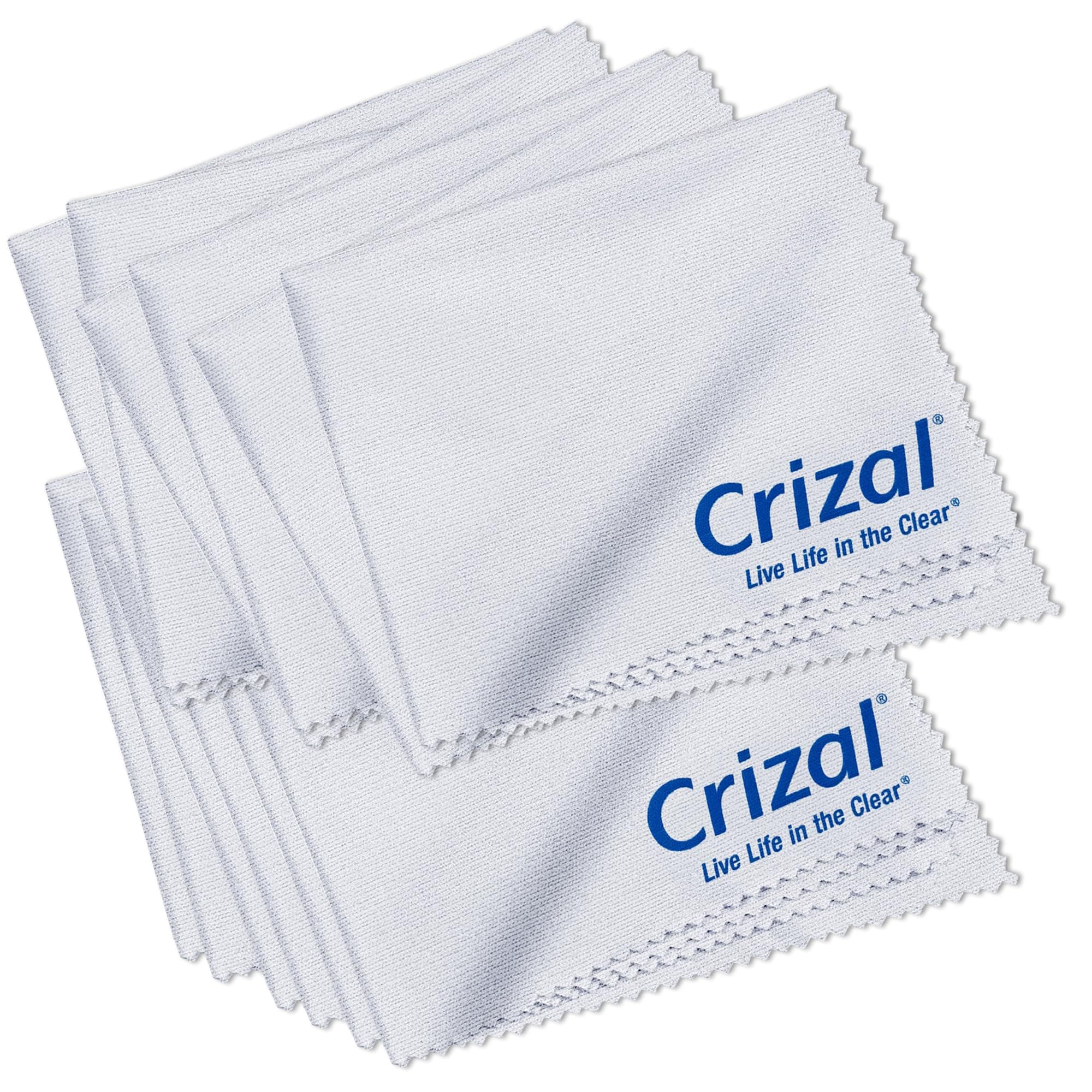 Microfiber Cleaning Cloth for Glasses 12 Pack. The Best Microfiber Cleaning Clothes Anti Reflective Coated Lenses and Eyeglasses Lenses.