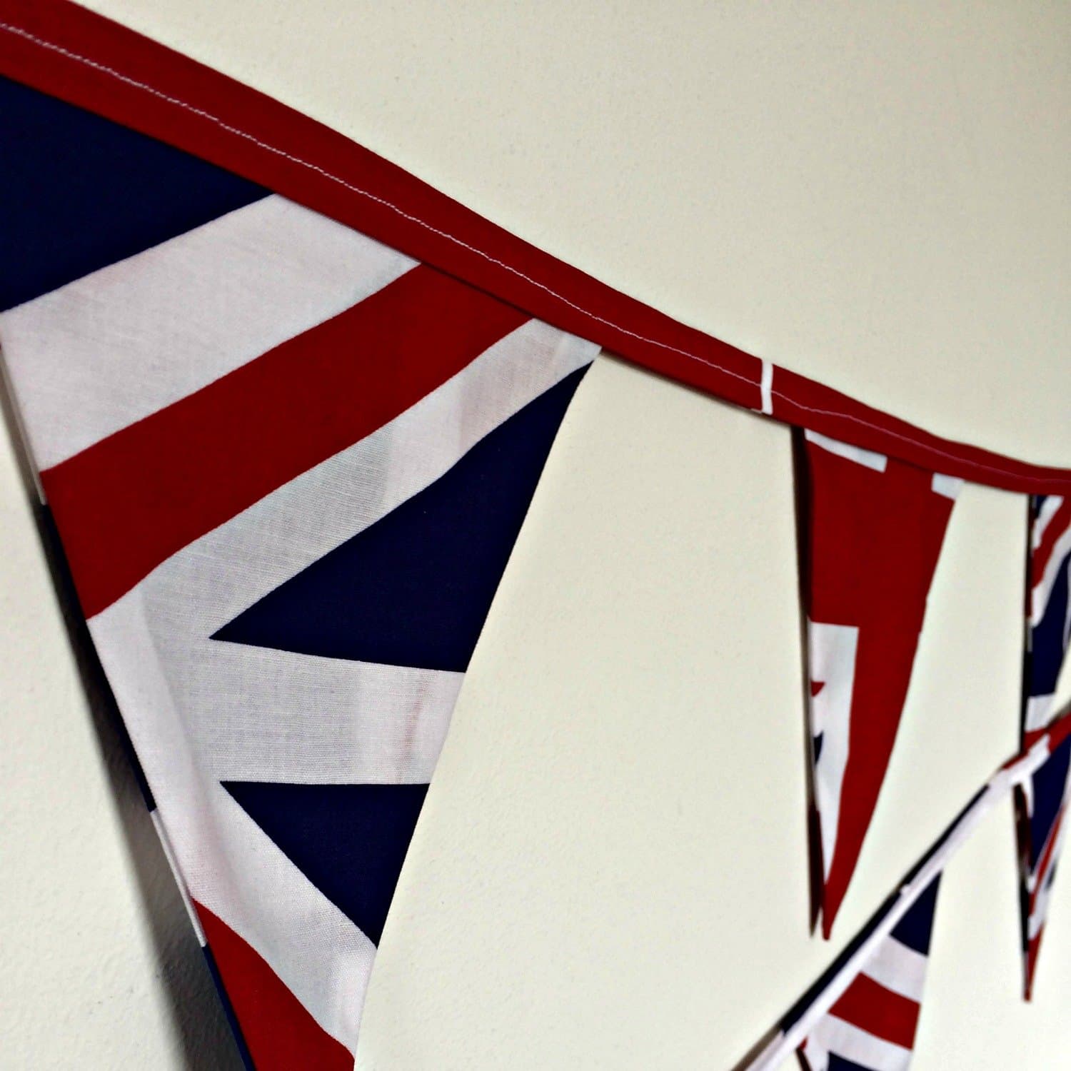 Union Jack Fabric Bunting