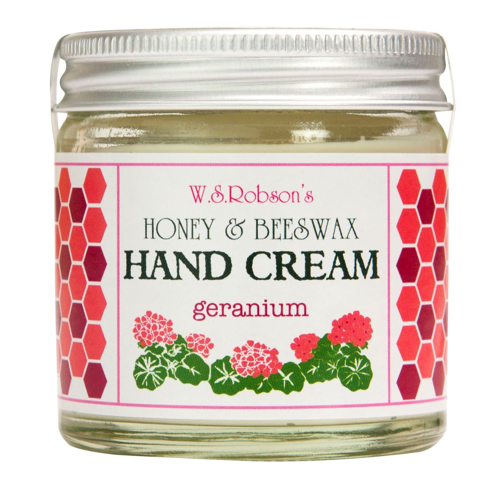 Honey & Beeswax Hand Cream (Geranium) 50g
