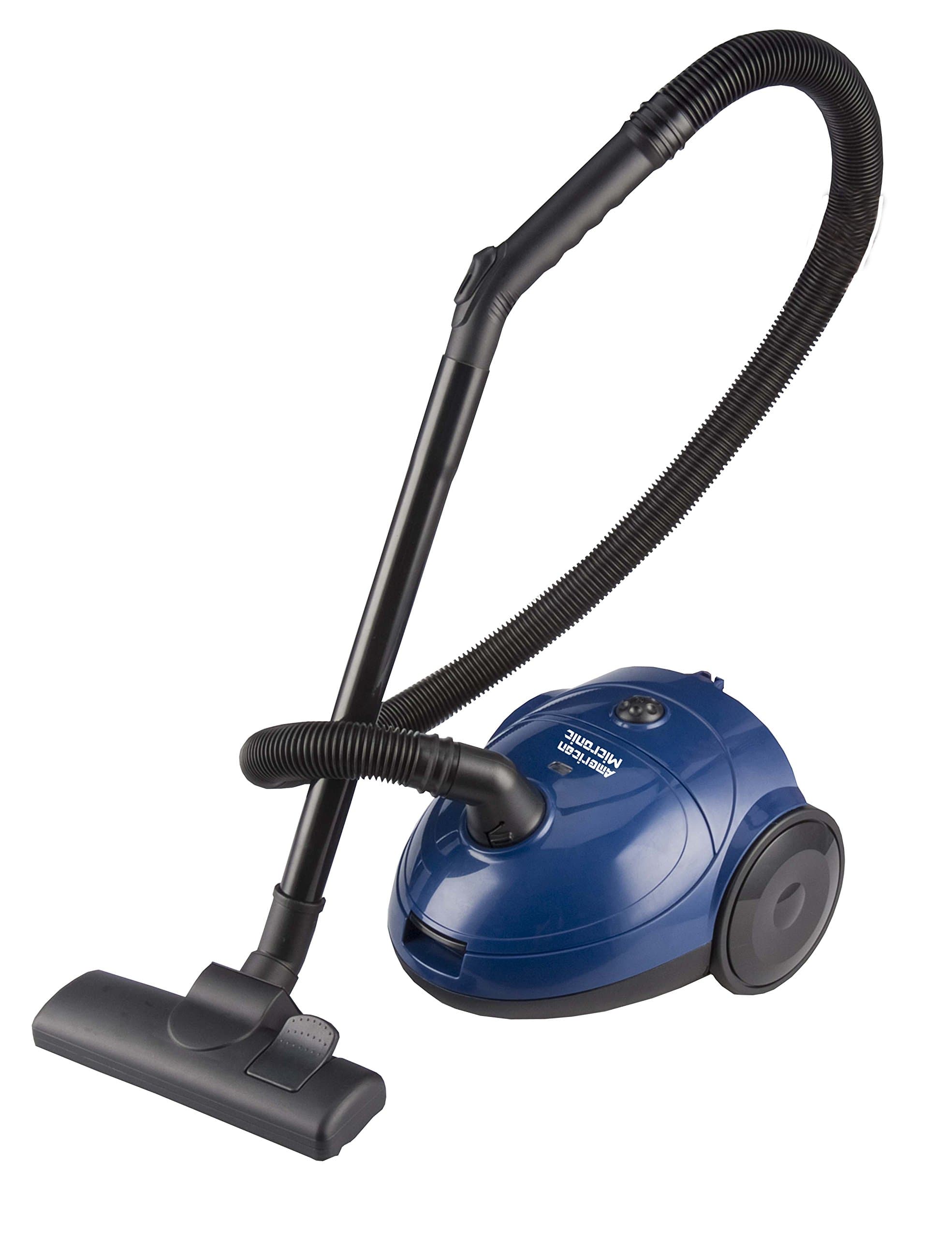 American MICRONIC-Imported Vacuum Cleaner, 1000 Watt (1200w Max) 100% Copper Motor 19 Kpa (Blue)-AMI-VC1-10DX