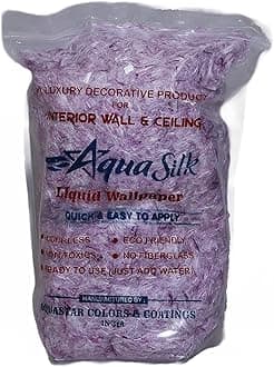 Long Lasting Decortive Interior Liquid Wallpaper 101_Purpple, 38.1 Cm, 25.4 Cm