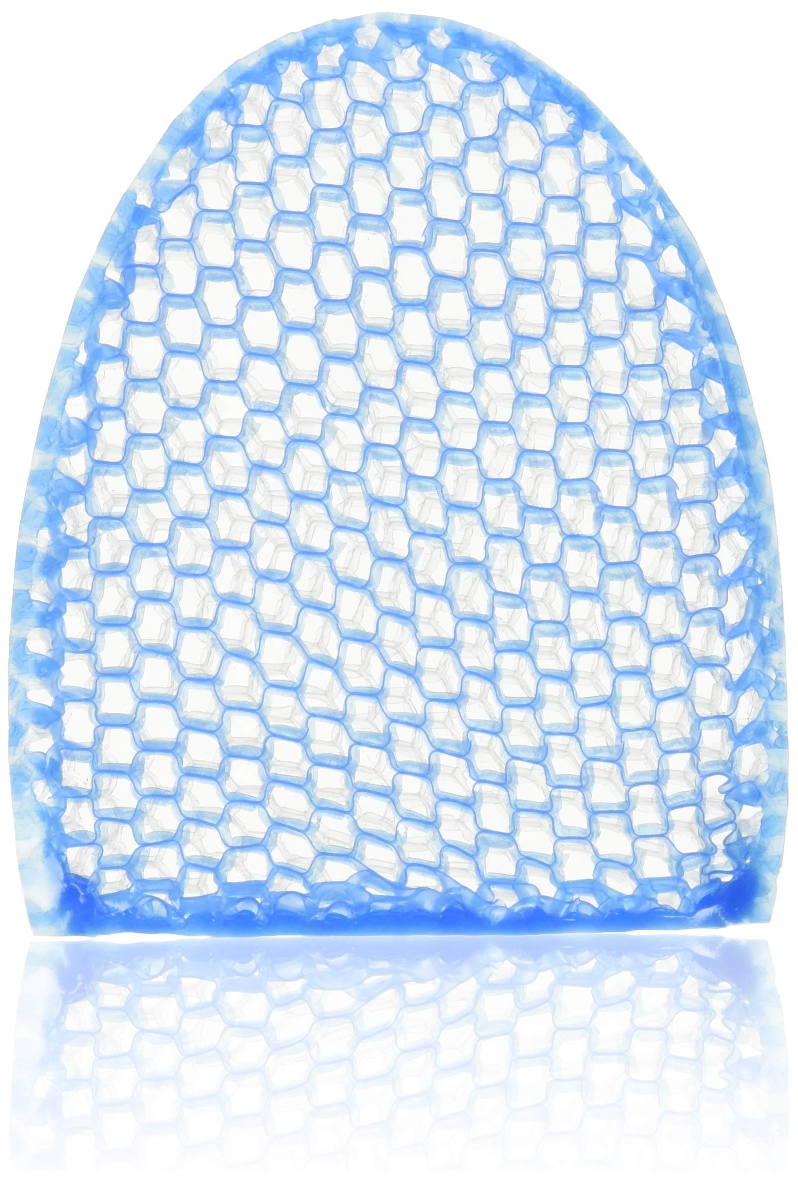 SpaCell Facial Sponge - Face Scrubber, Honeycomb Face Exfoliator for Smoother, Softer, and Younger Looking Skin, Blue, One Pack