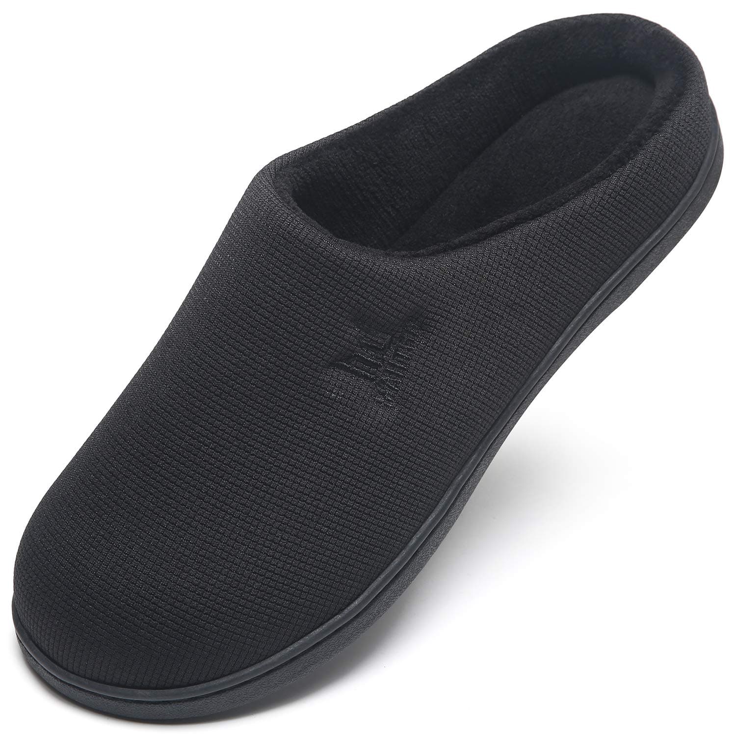 Men's Cozy Memory Foam House Slippers Non Slip (Size:7-17)