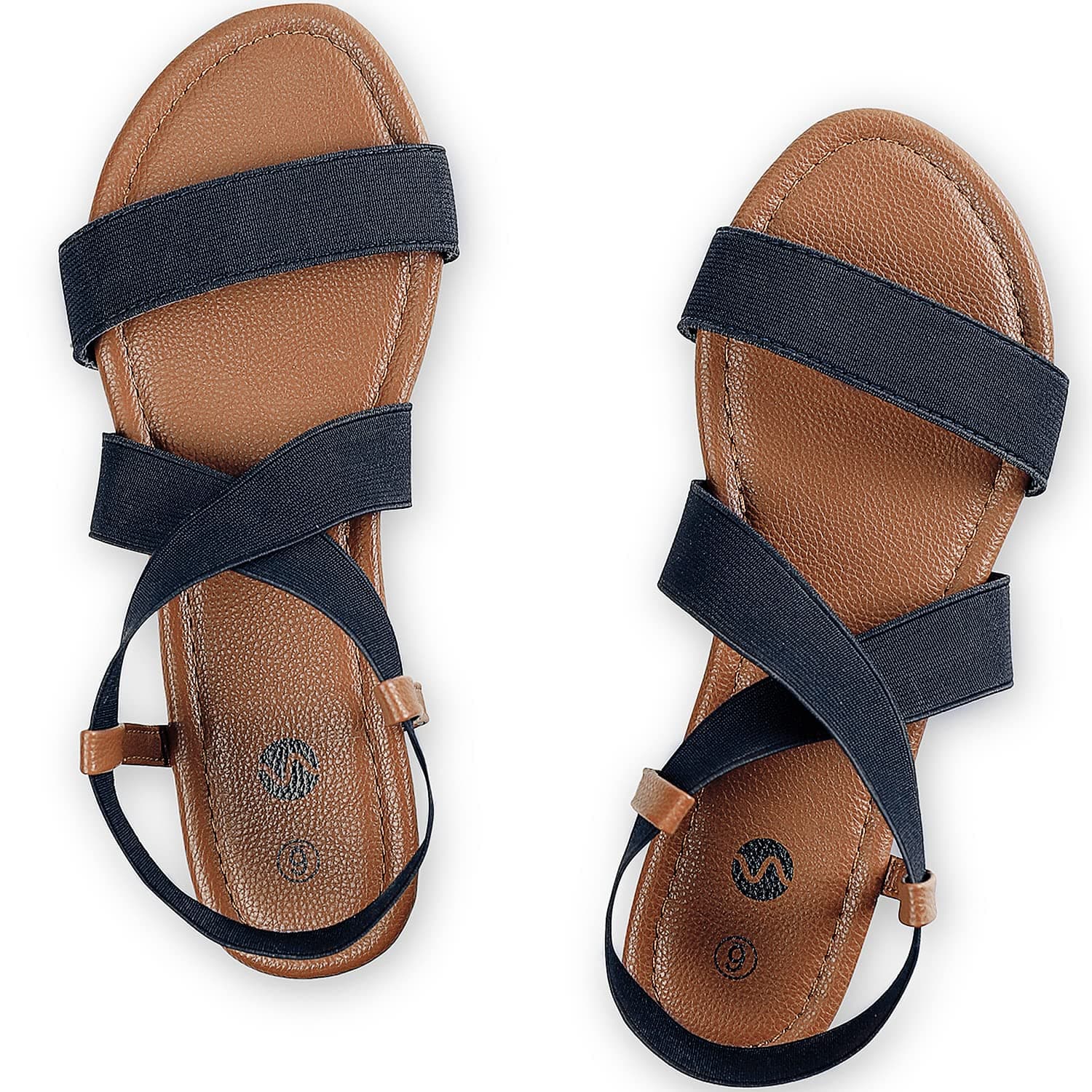 Flat Elastic Sandals for Women