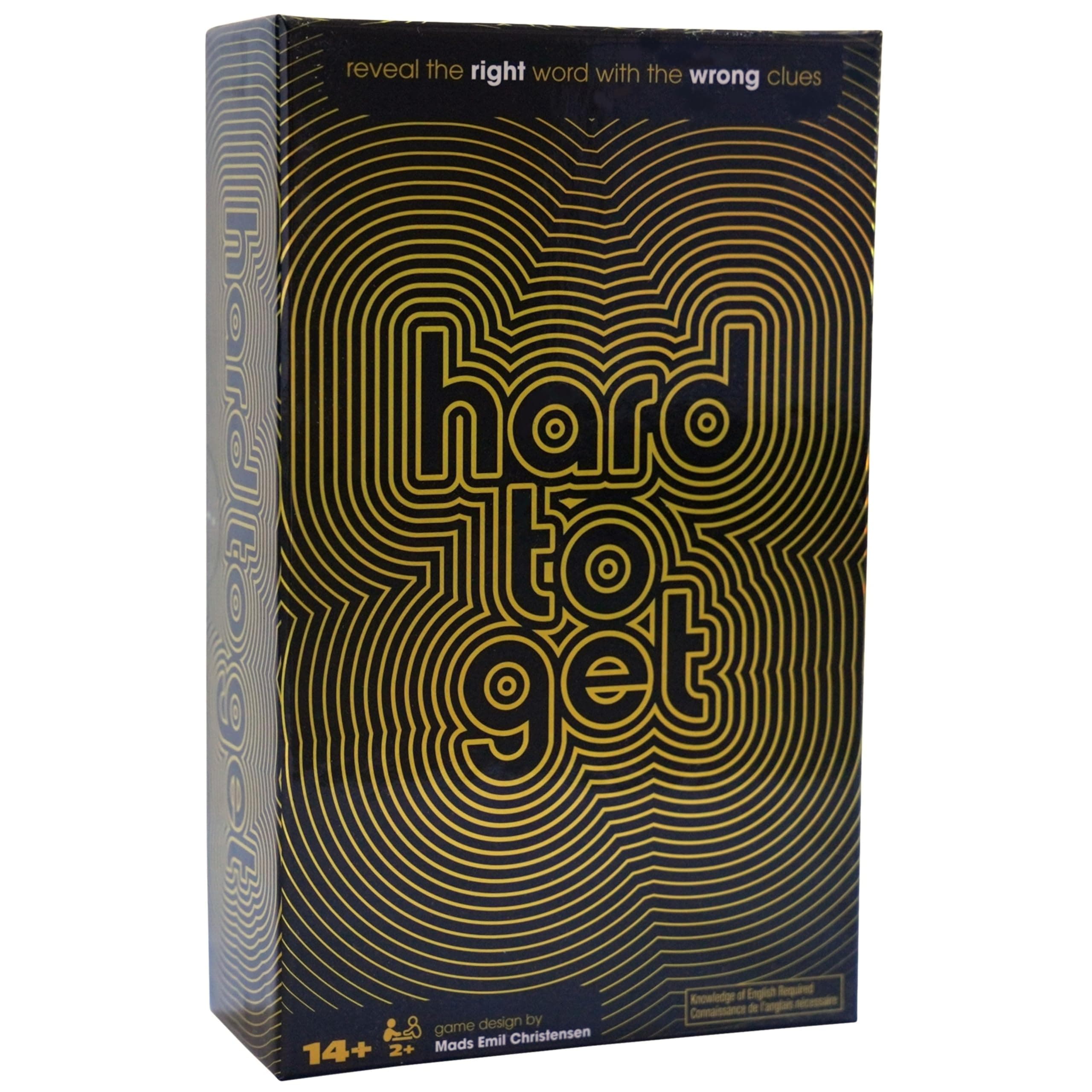 Hard to Get, Secret Clue Card Game, Funny Card Game for College, Family Games, Party Games, Card Games for Adults & Teens Ages 14+
