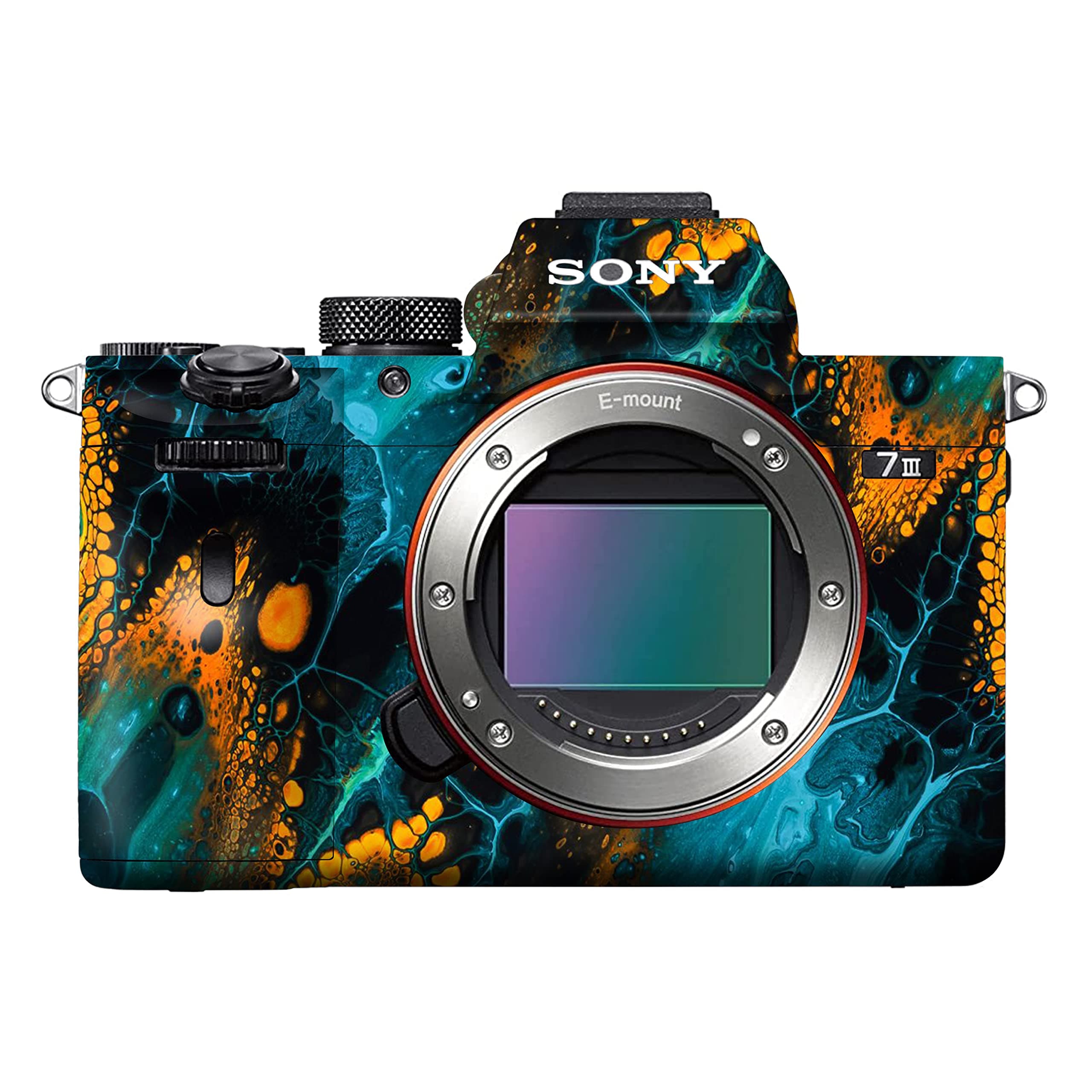 WRAPTURE. Premium DSLR Camera Scratchproof Protective Skin for Sony A7 Mark iii (3) - No Residue Removal, Bubble Free, Scratch Resistant, Stretchable, HD Quality Printed Wrap- HDCS 014