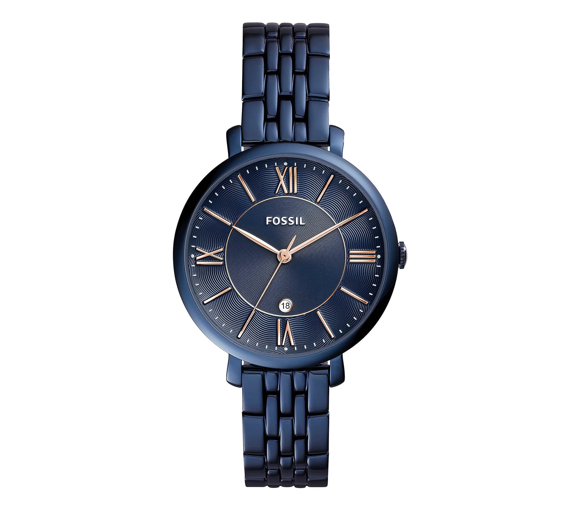 Fossil Women's 36mm Jacqueline Watch with Five-Link Bracelet