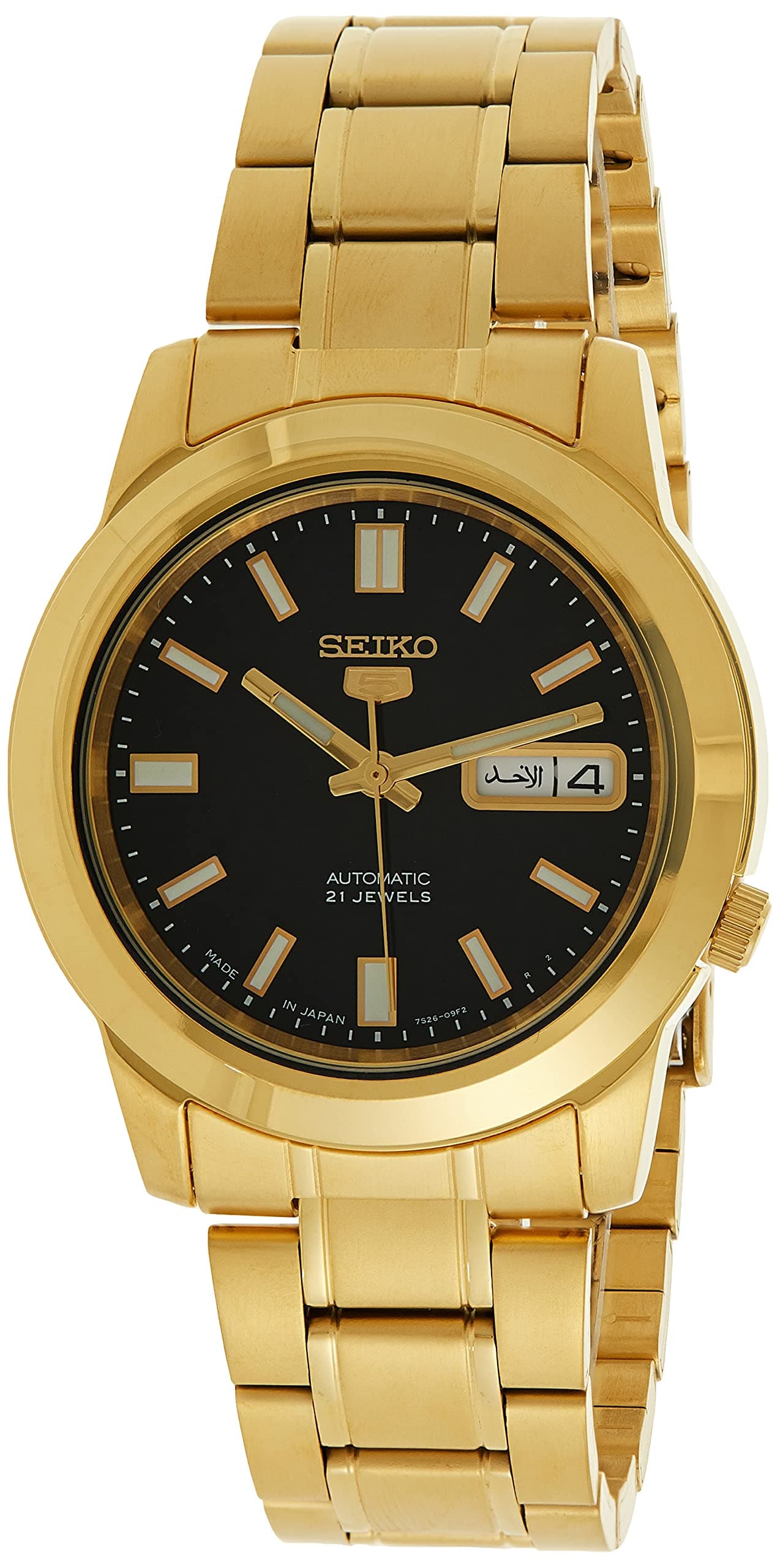Seikostainless steelanalog watch for men skkk22j1
