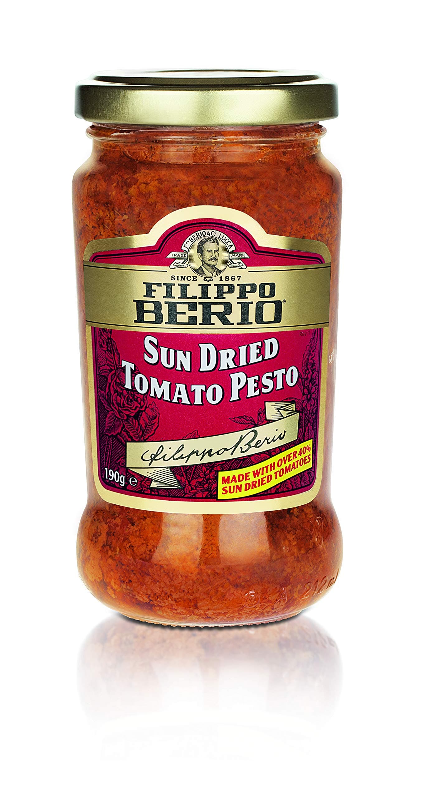 Filippo Berio Sun Dried Tomato Pesto 190g