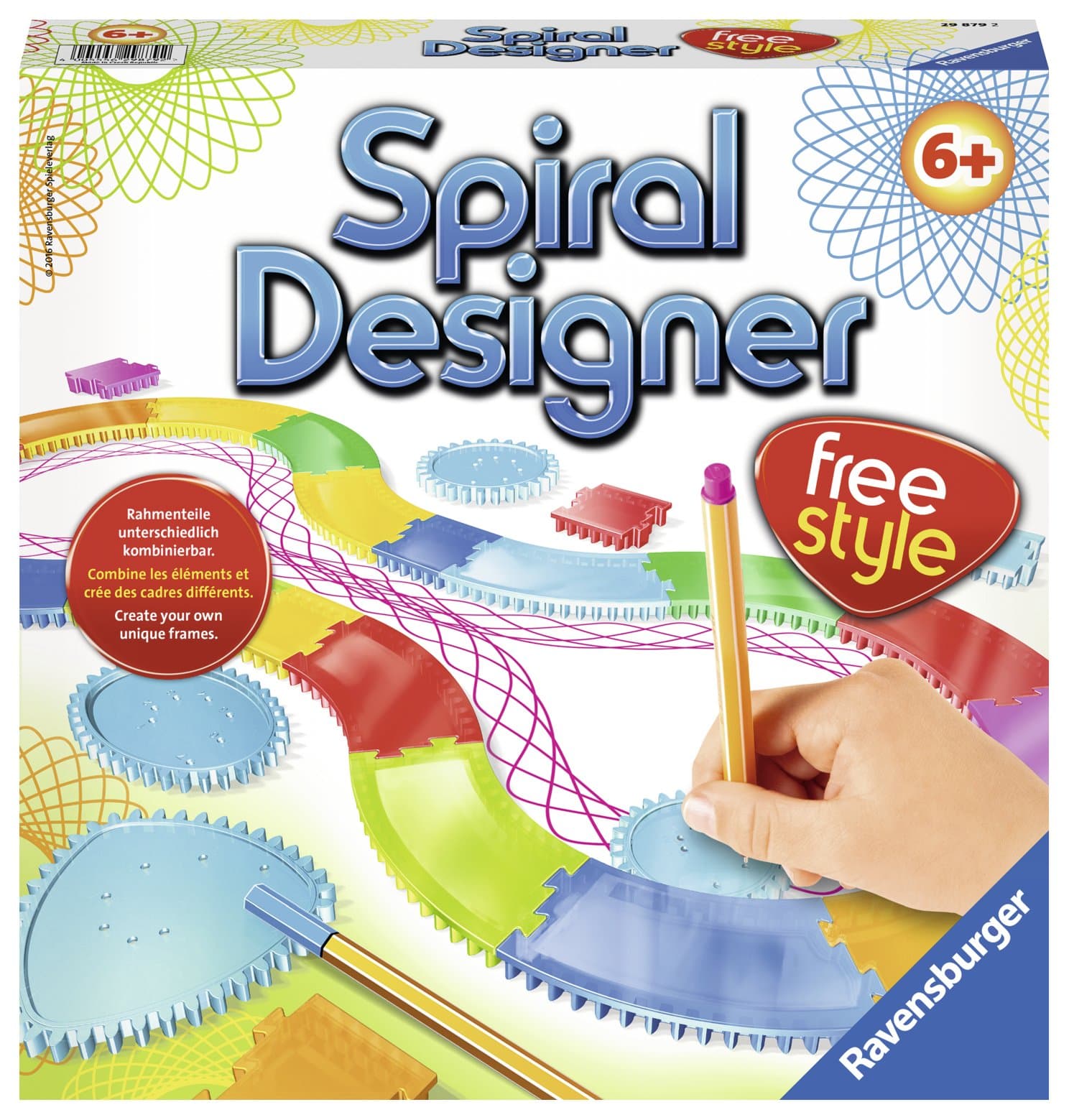 Ravensburger 29879 2 "Spiral Designer Freestyle Paint Kit