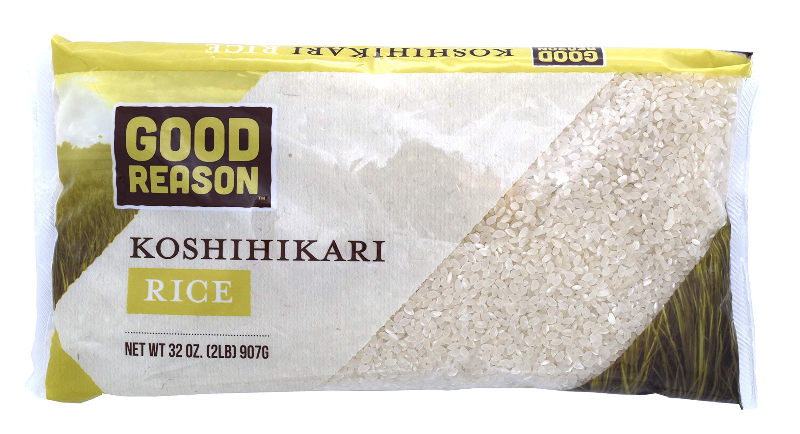 Good Reason Rice Koshihikari Rice - Short Grain Premium Japanese Sushi Rice, 2 Lb