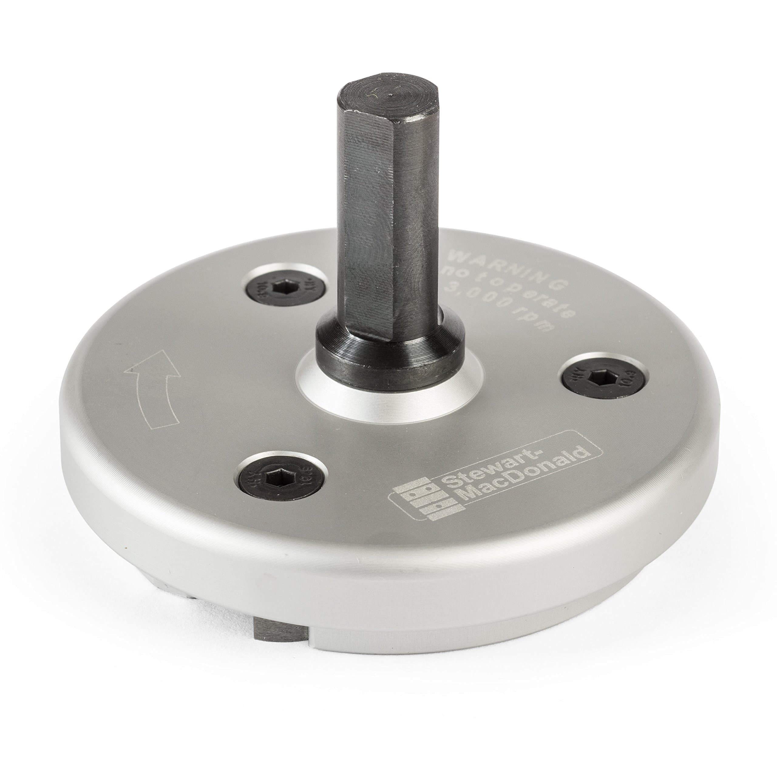 StewMac Safe-T-Planer – Drill Press Planer for Precision Thicknessing – 2-3/4" Cutting Width – High-Speed Steel Cutters - For Guitar and Instrument Building