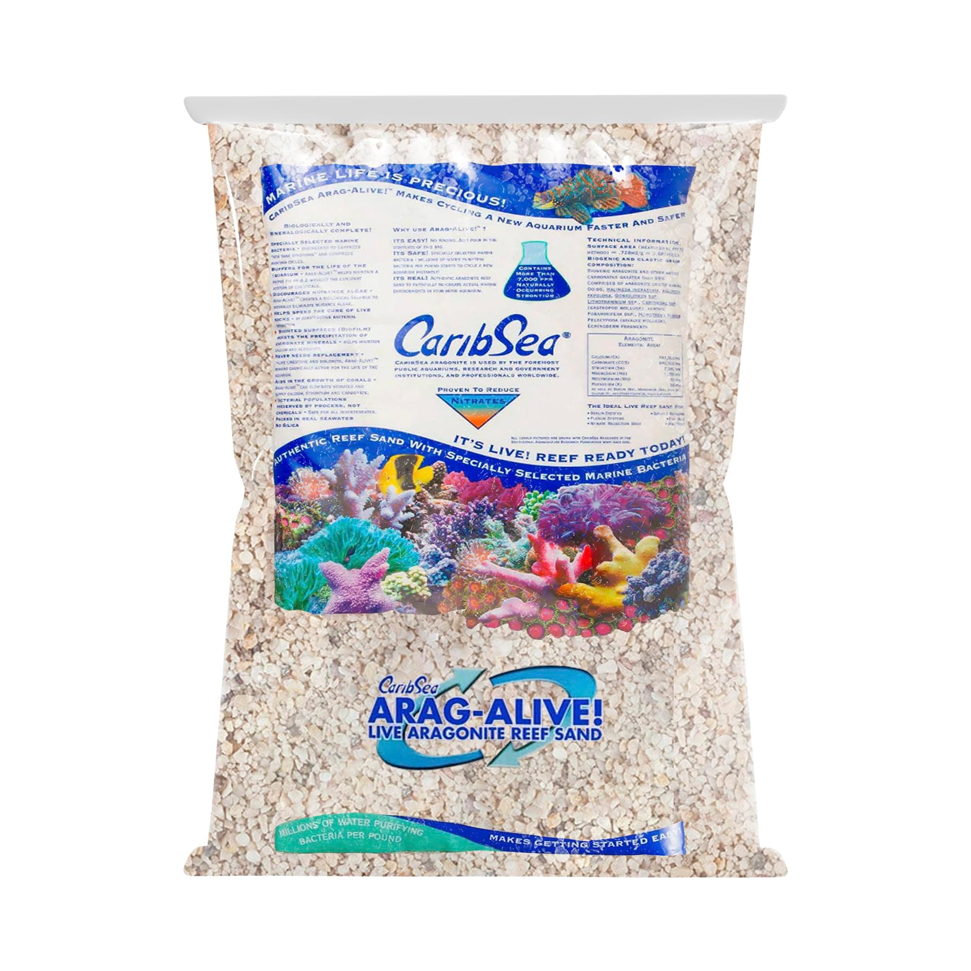 Carib Sea Arag-Alive 20-Pound Fiji Pink Sand