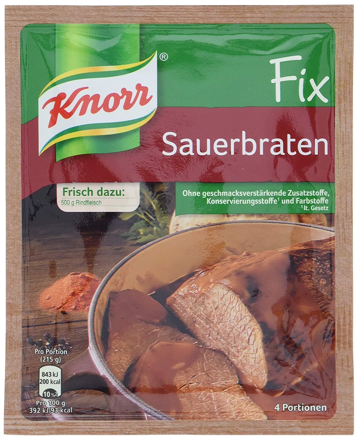 Fix German Style Pot Roast Sauerbraten 37g | Pack of 3